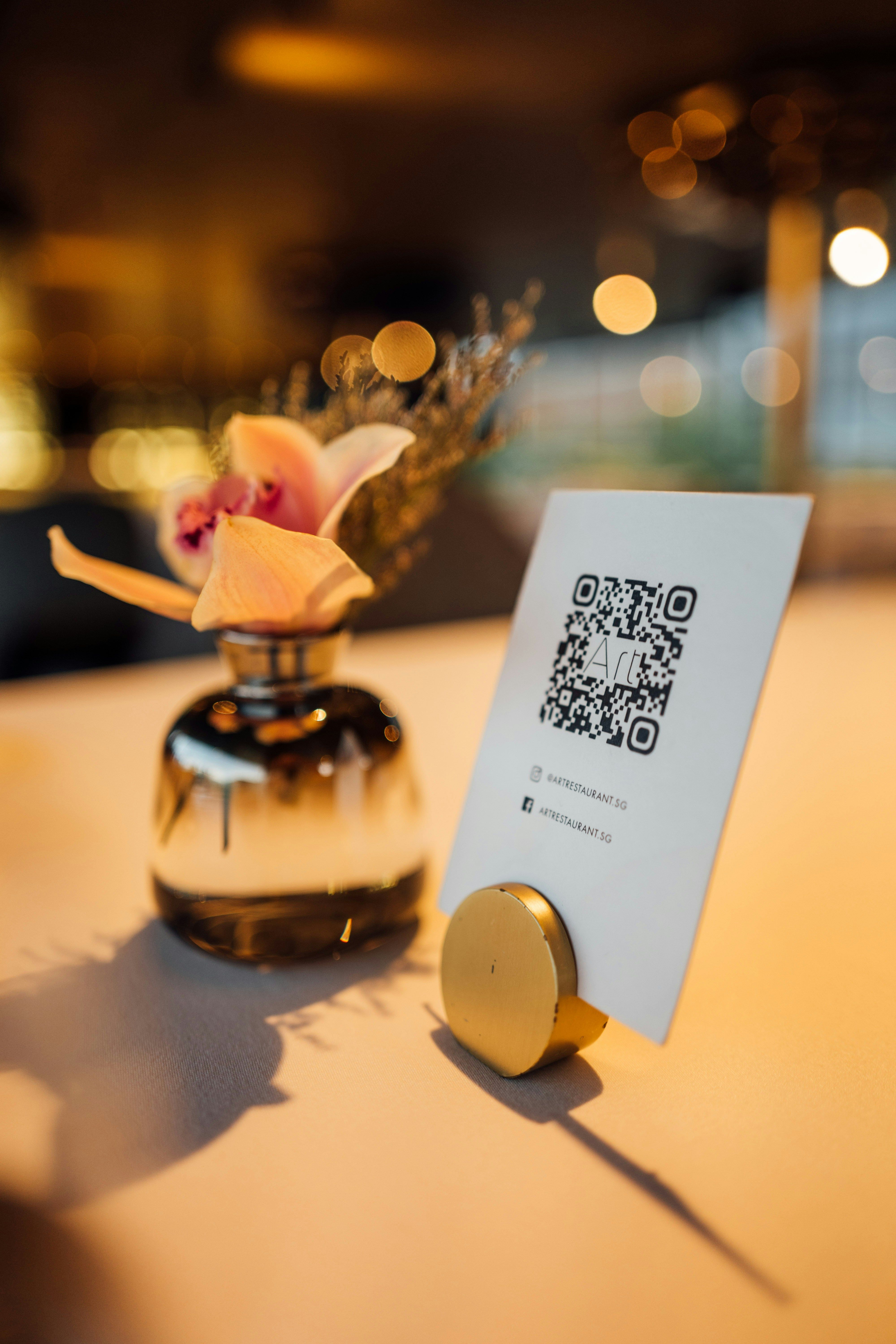 QR Code menu restaurant to order