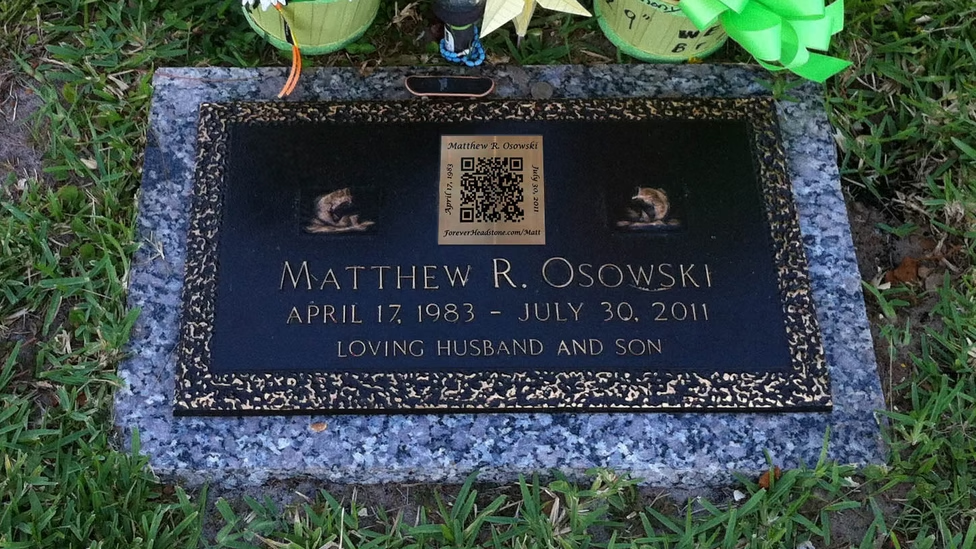 Gravestone QR Code