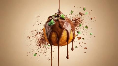 Peppermint Crisp Puff