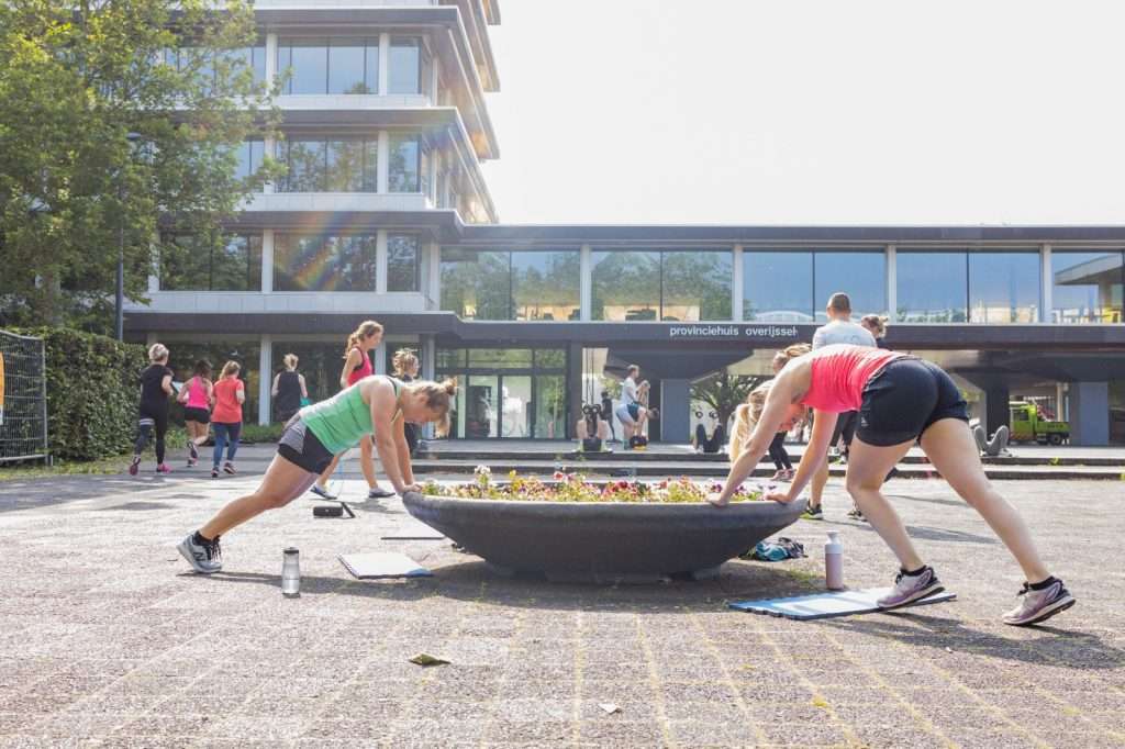 Bootcamp in Park de Wezenlanden Zwolle