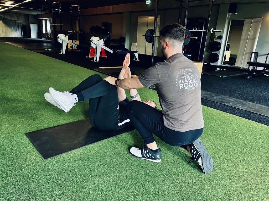 Personal training sessie bij Healthy Roots Zwolle