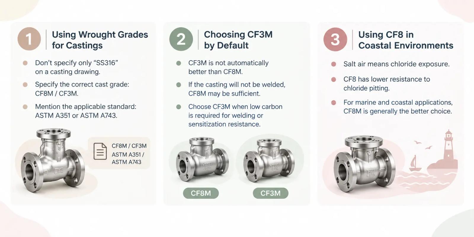 Precimetal-Cast-CF8-vs-CF8M-vs-CF3-vs-CF3M