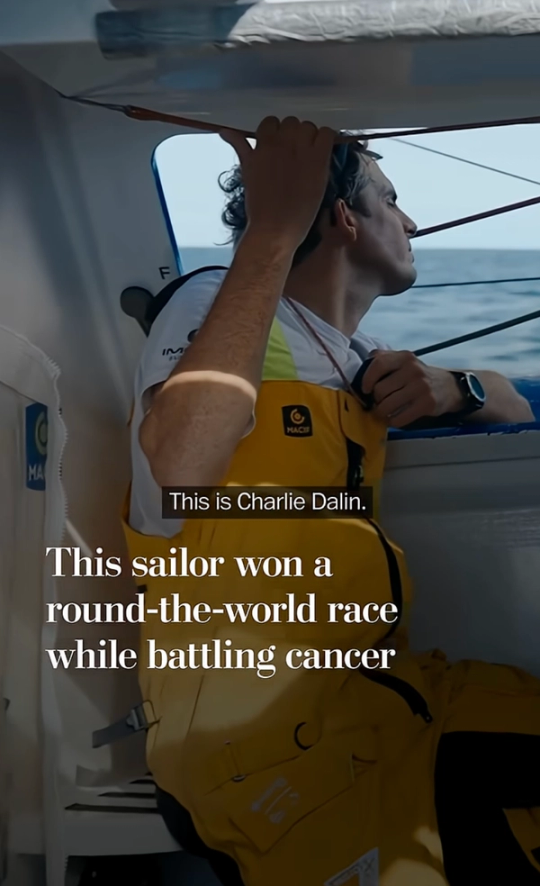 This sailor won a round-the-world race while battling cancer