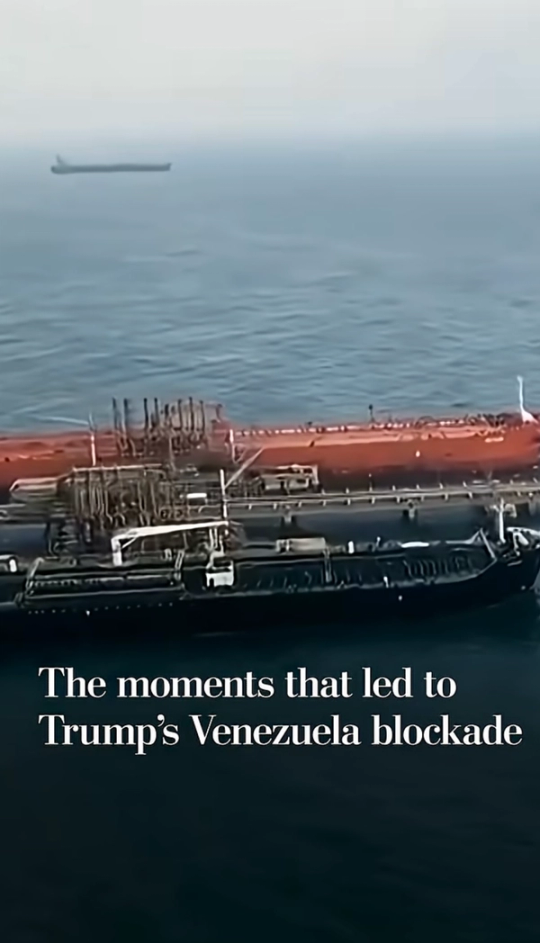 The moments that led to Trump's Venezuela blockade