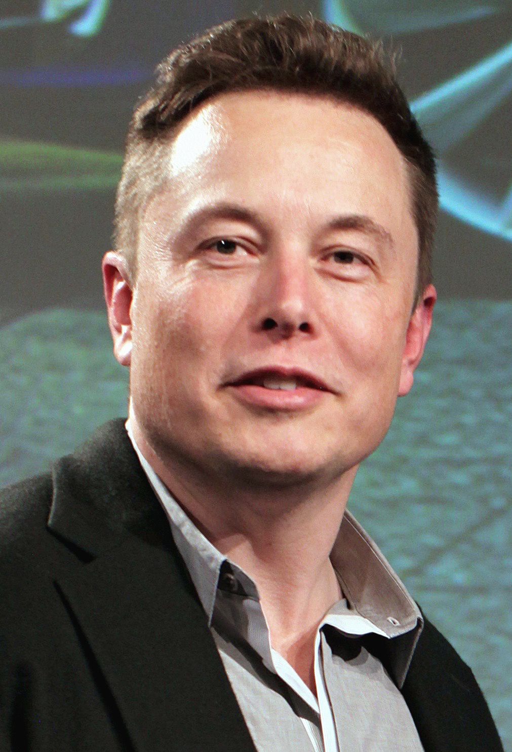 Elon Musk sur scène lors de l’assemblée annuelle Tesla de 2015.