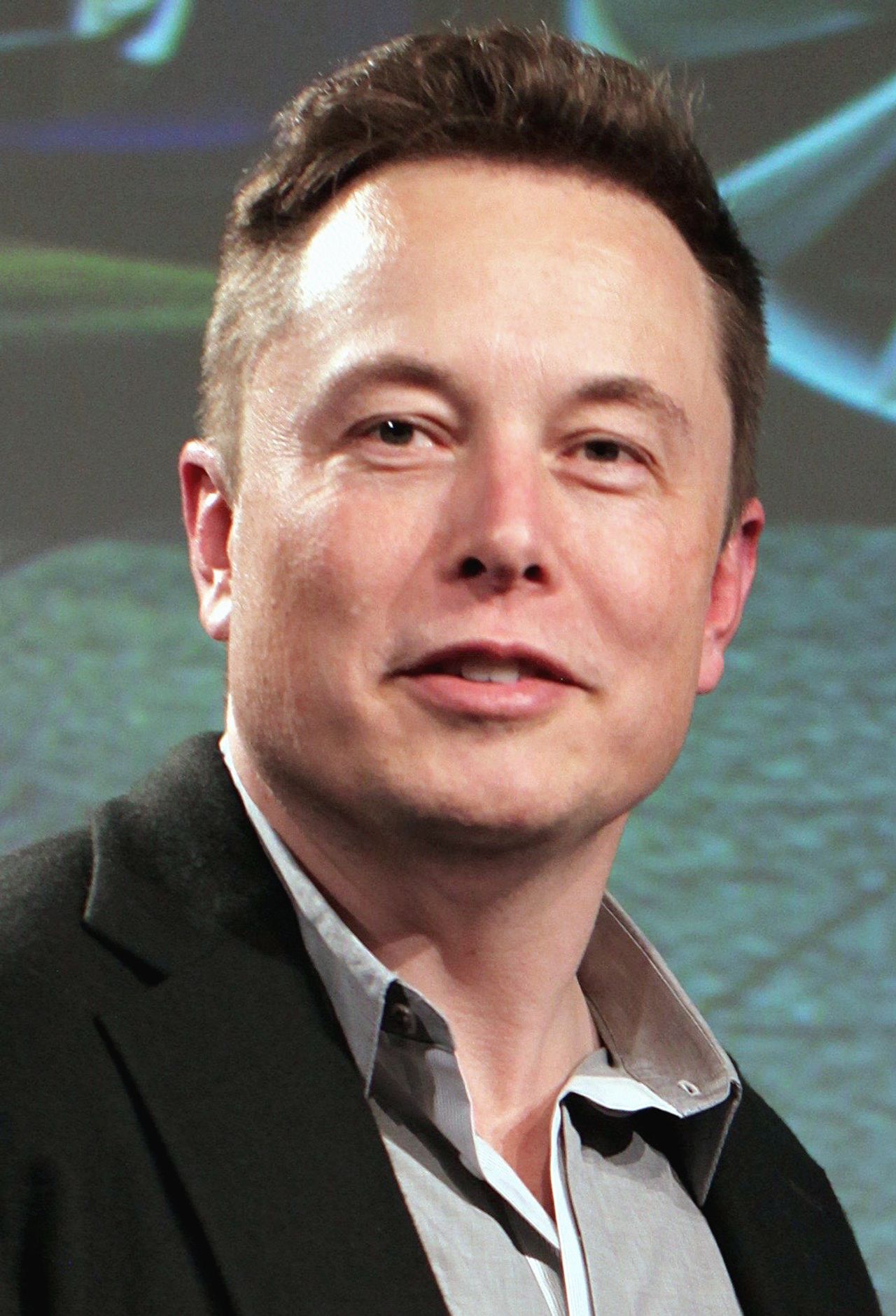 Elon Musk sur scène lors de l’assemblée annuelle Tesla de 2015.