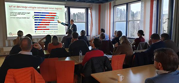 IoT er den tredje viktigste teknologien innen logistikk. Hans Erik Karsten, daglig leder i IntSpo