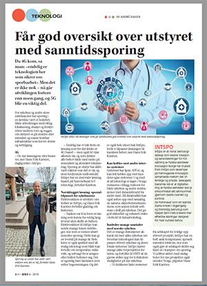 Faksimile av nyhet i HMT