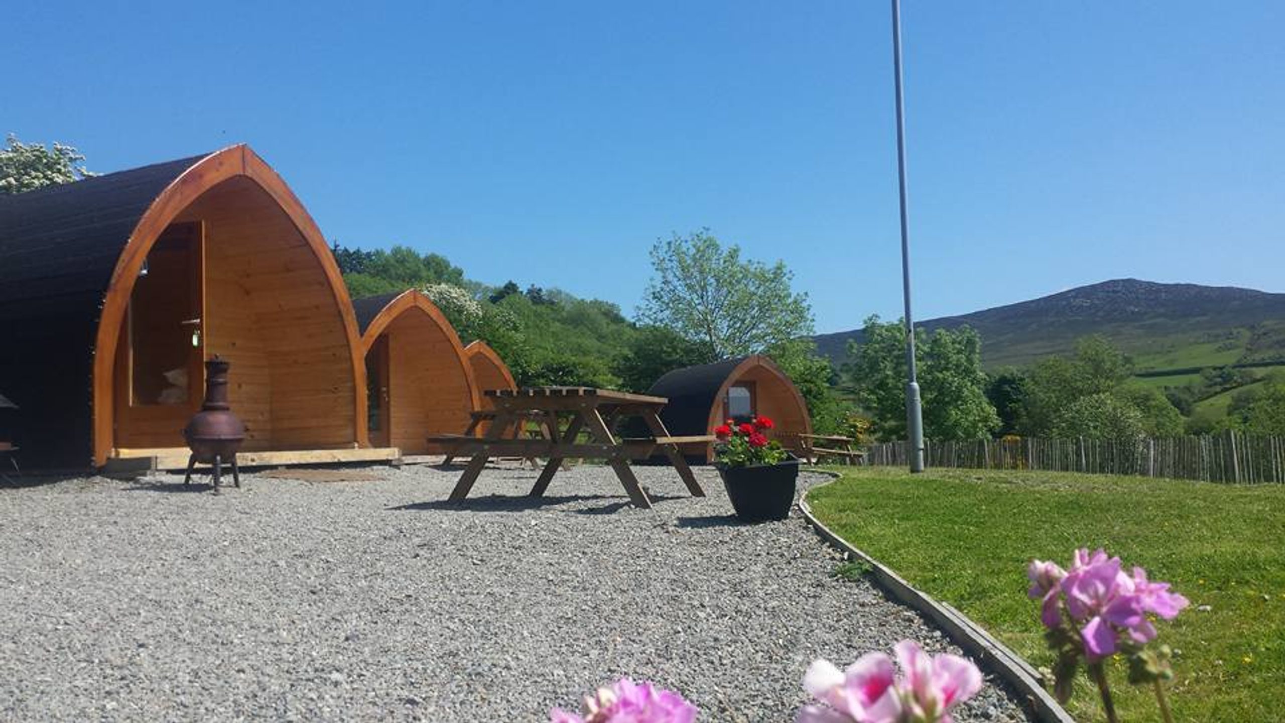 camping spots Mourne Coastal Route