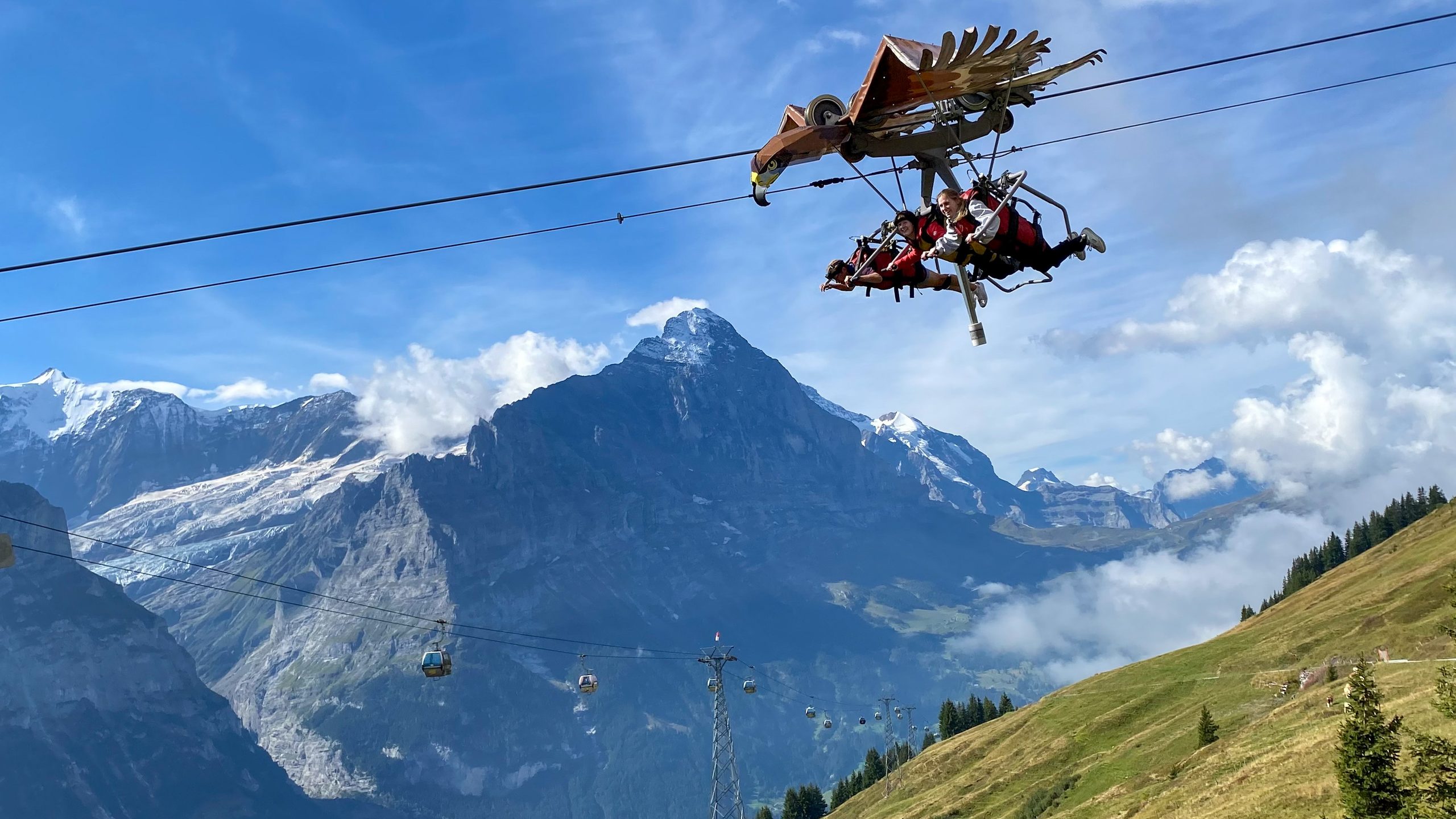 Grindelwald-First Zip line