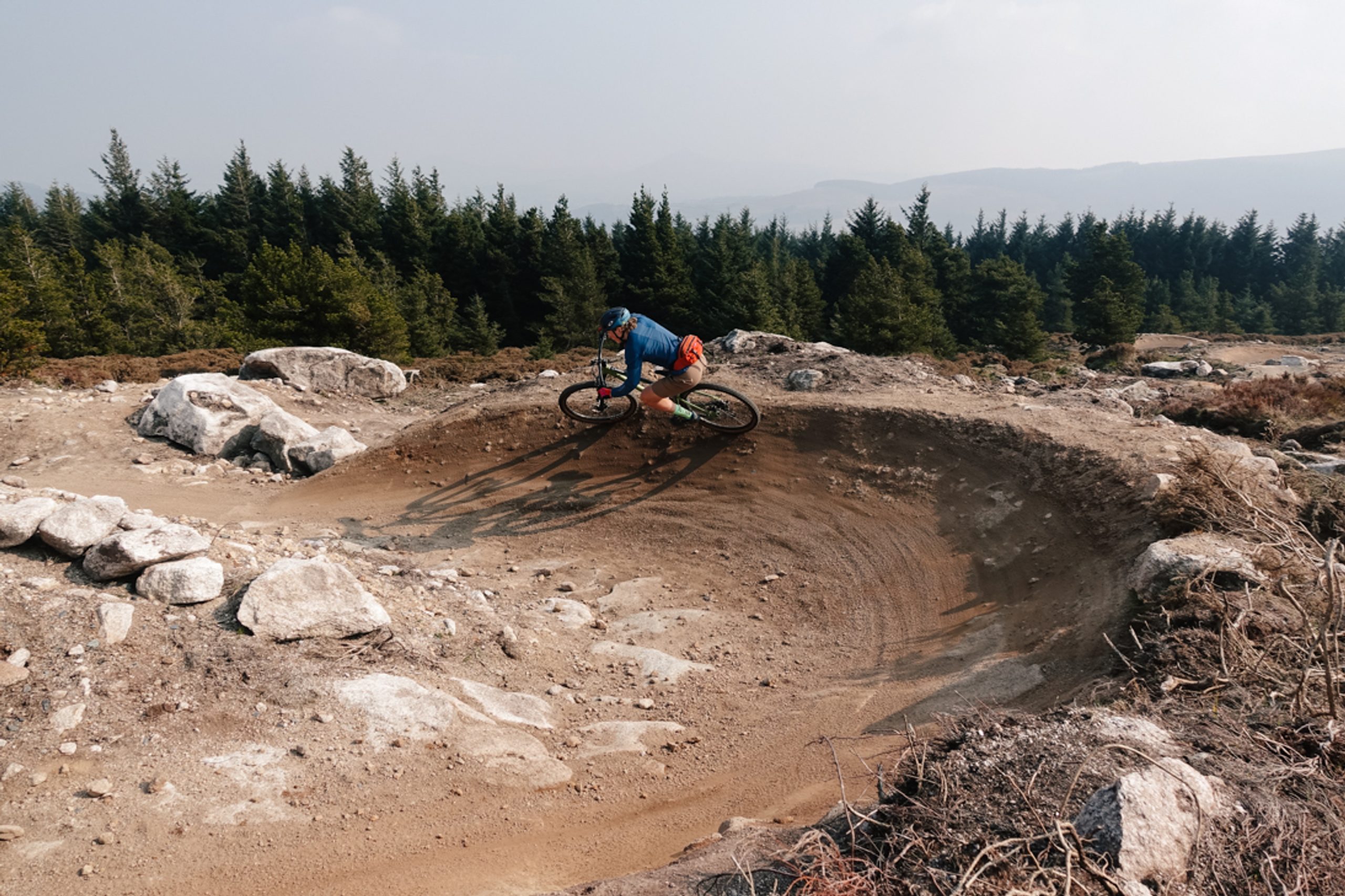 After Burner mountain bike trail