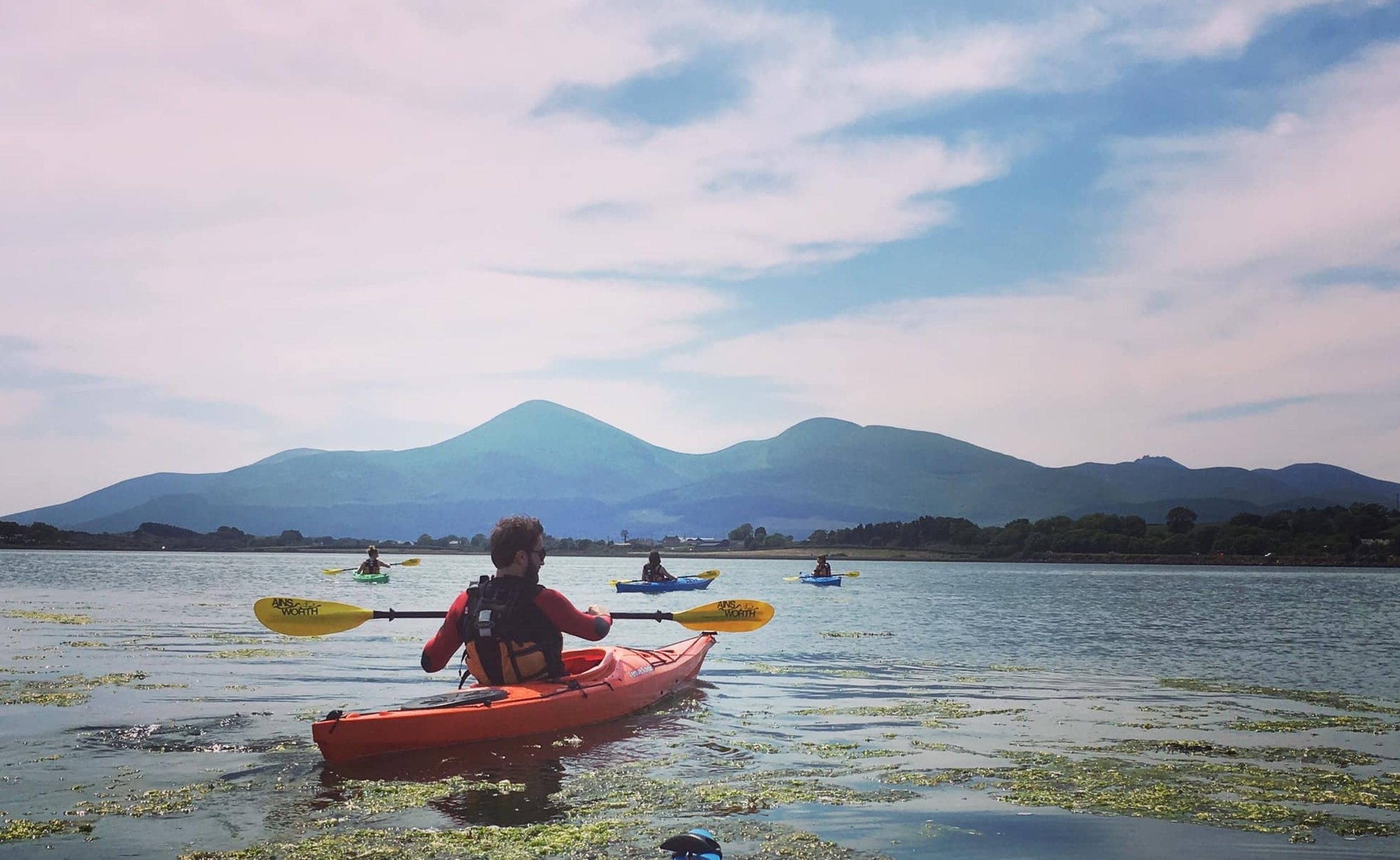 Kayakign Carlingford Lough