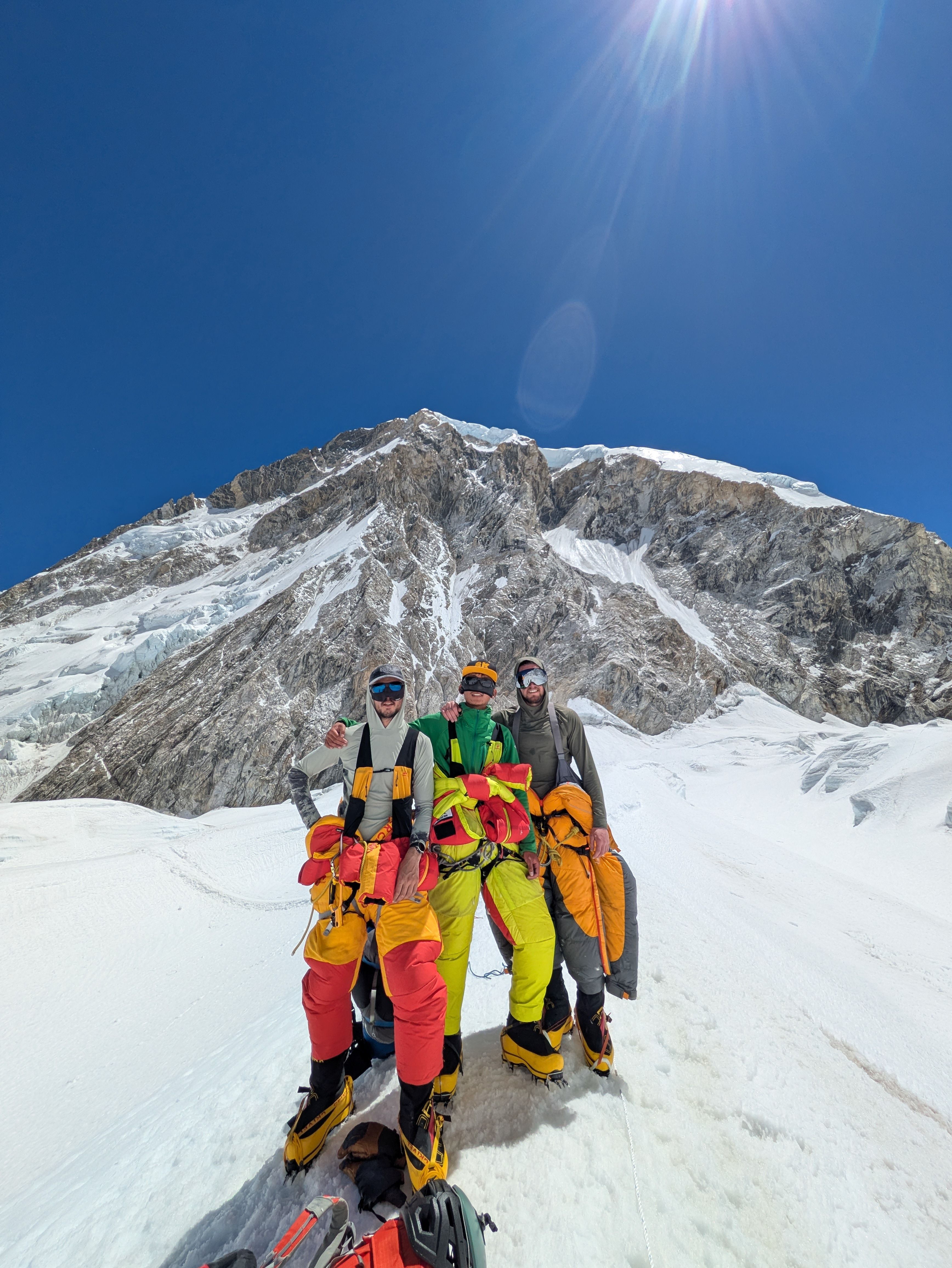 Team Ireland return to base camp 