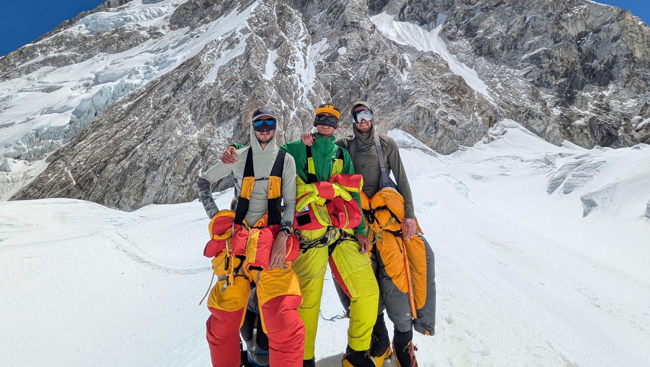 Team Ireland return to base camp