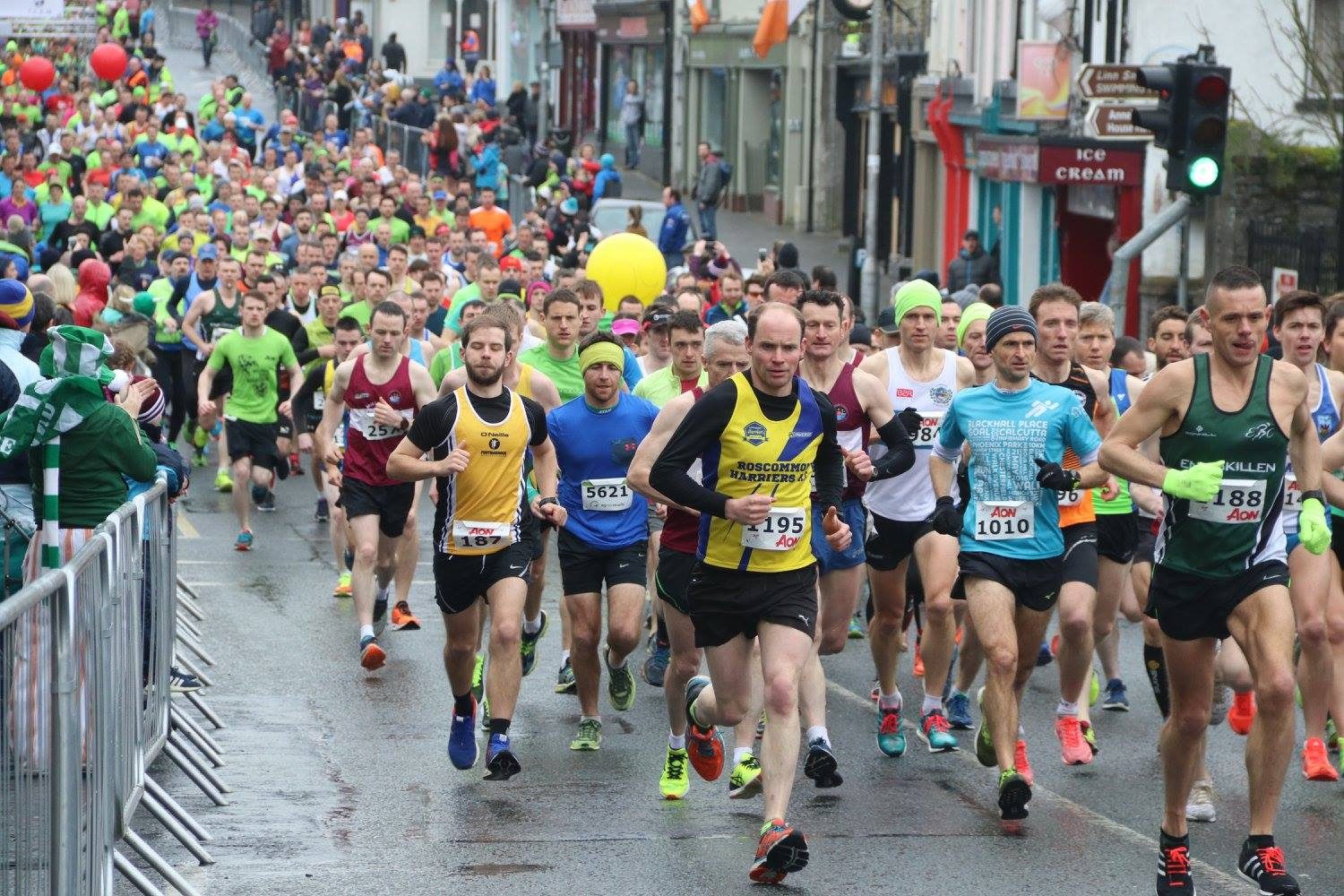 Road running races Ireland