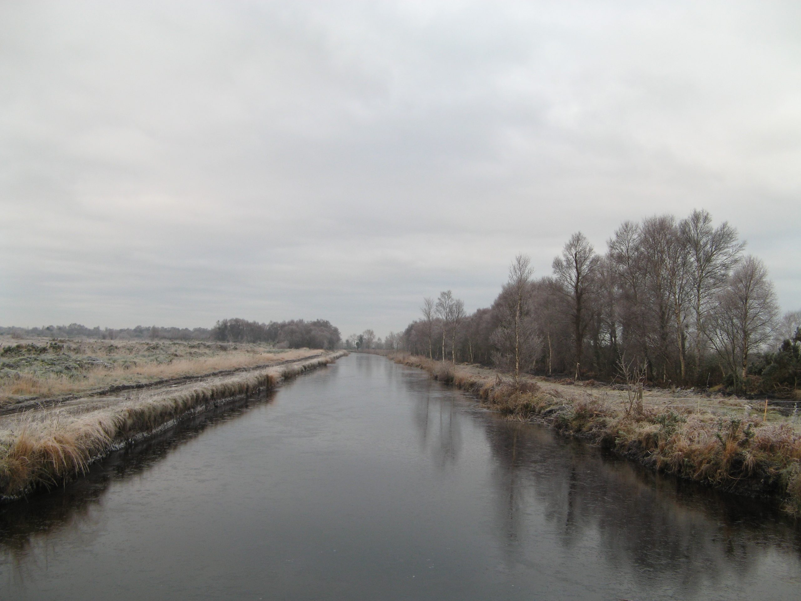 Grand Canal iced over
