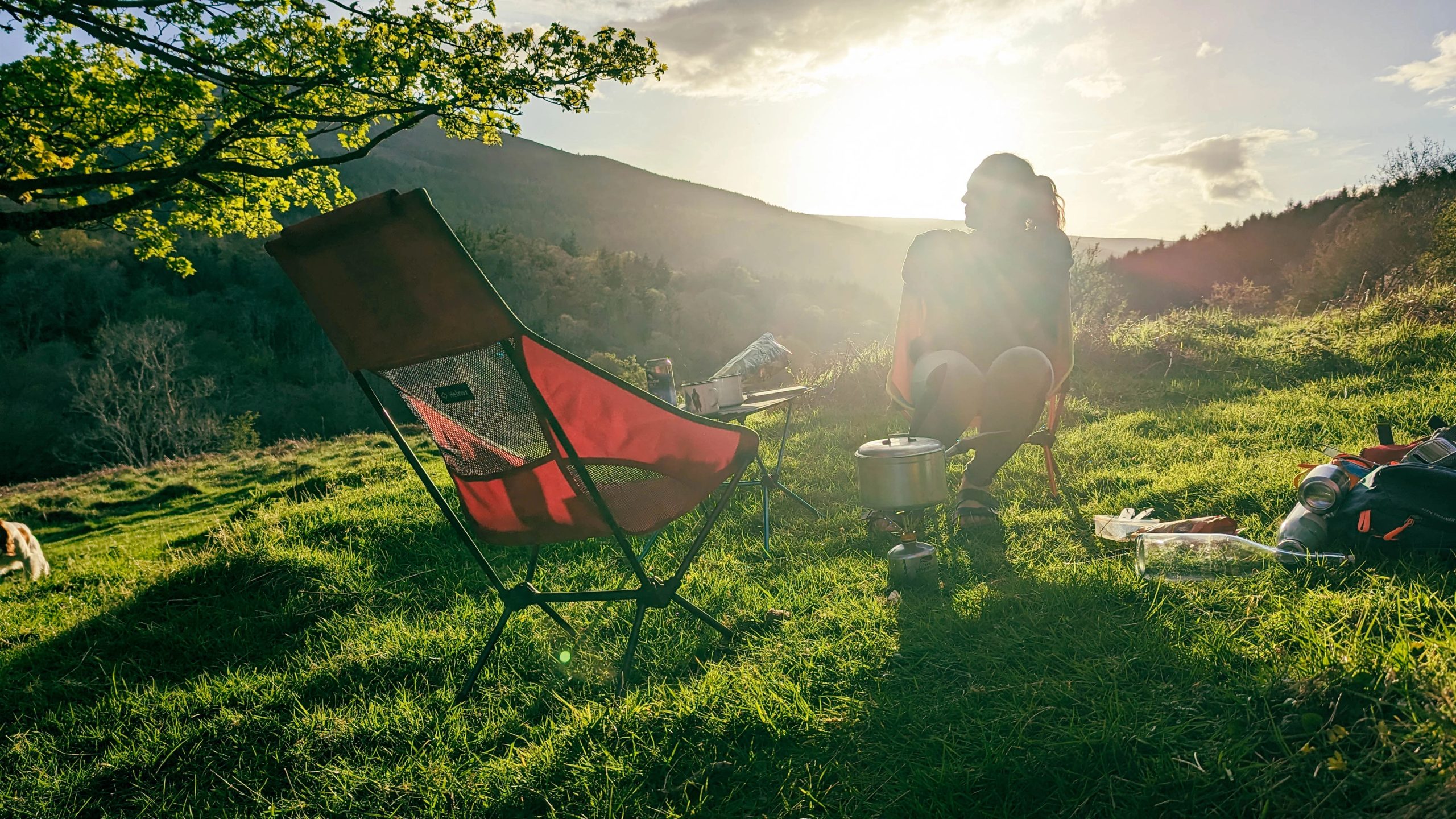 Outdoor Sunset Picnic