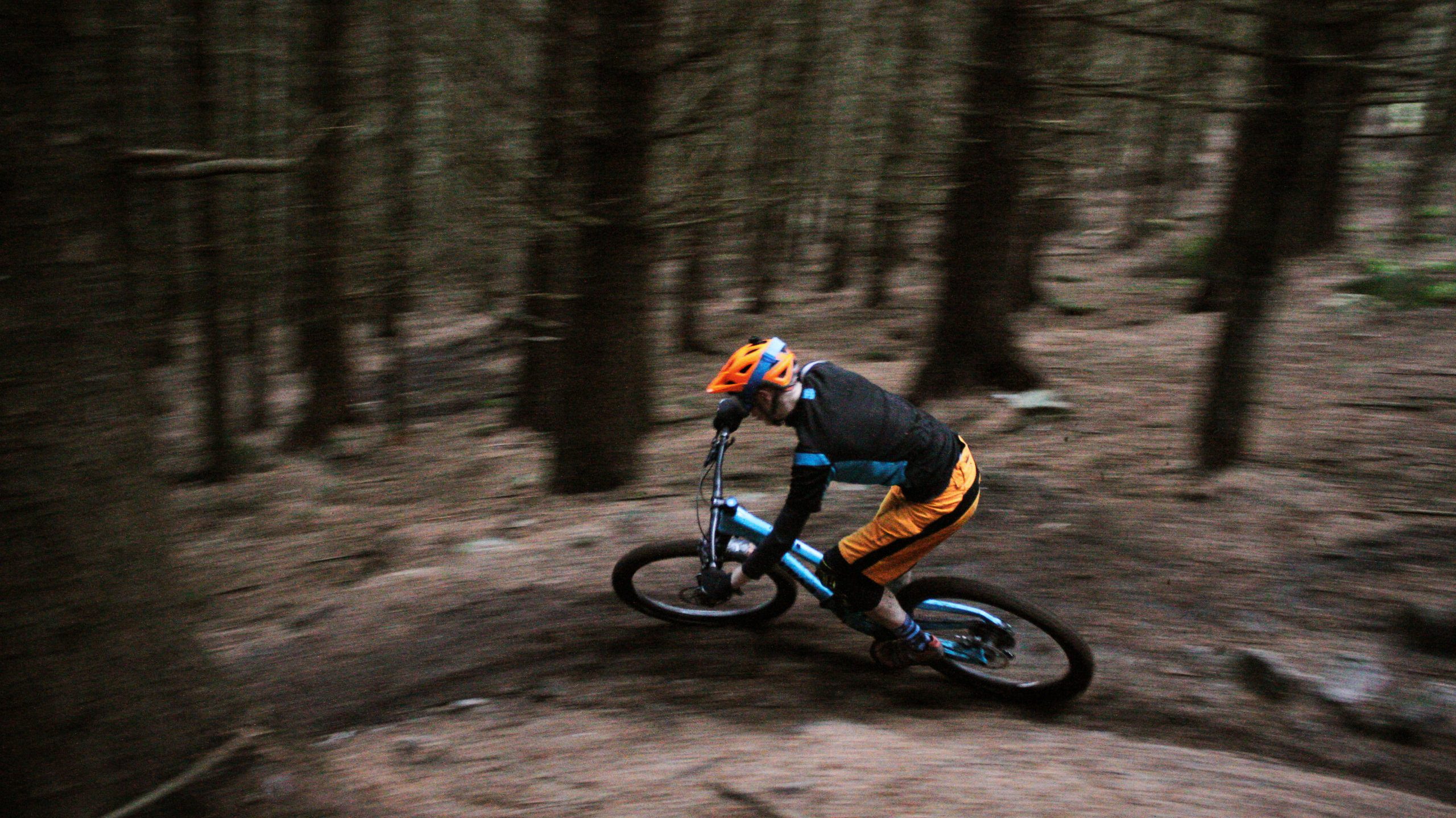 Mountain biking on Ticknock