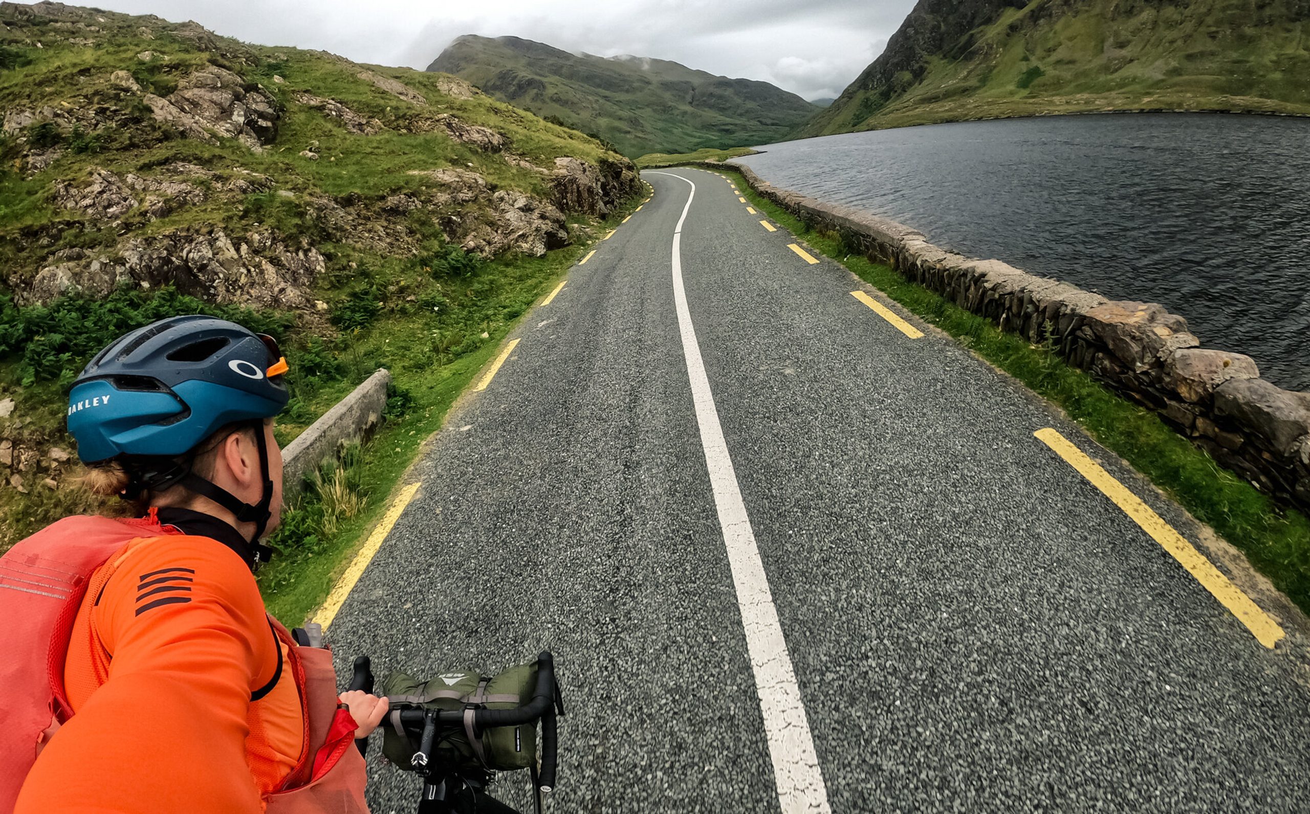 Bikepacking through Doolough Valley Co Mayo