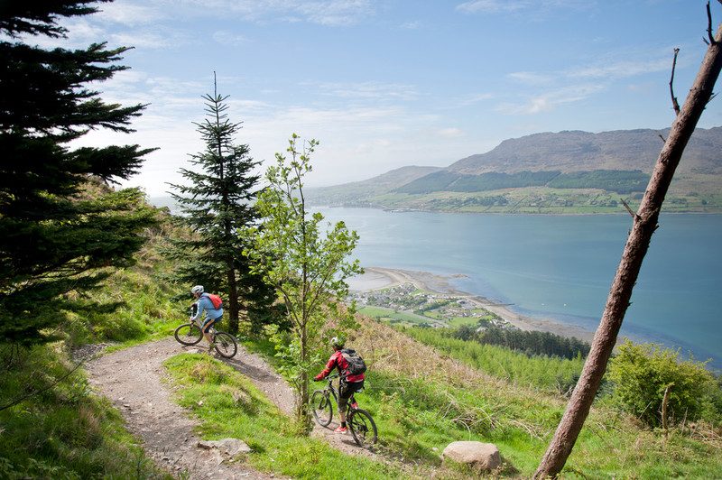 camping spots Mourne Coastal Route