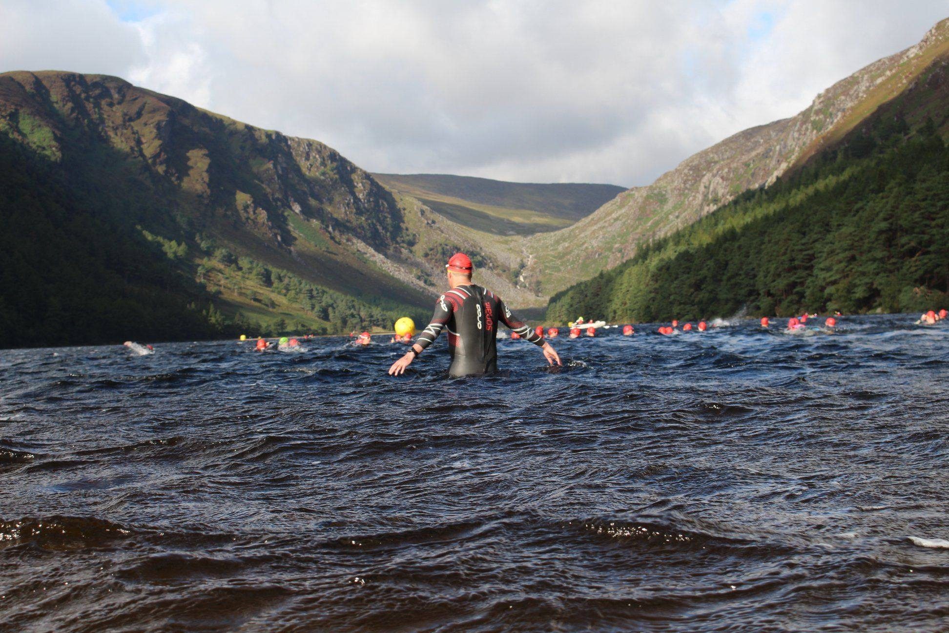 Open water swimming events