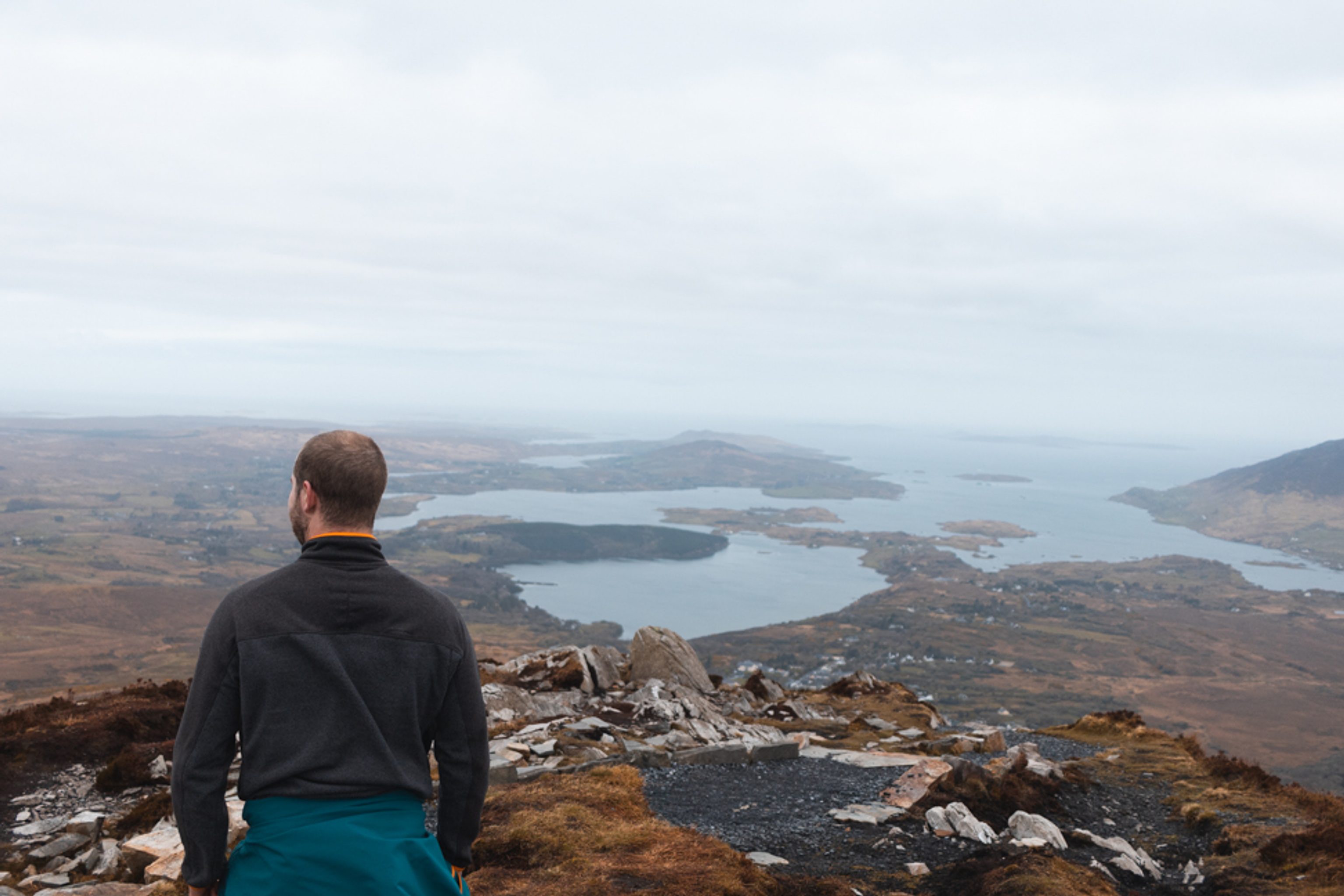 The view from the top of Diamond Hill