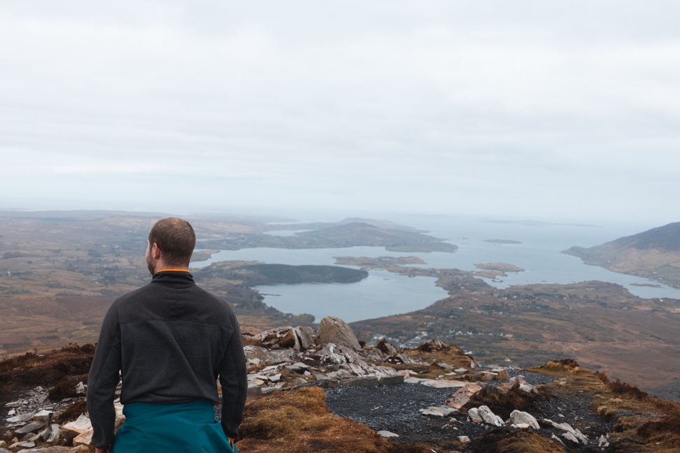 The view from the top of Diamond Hill