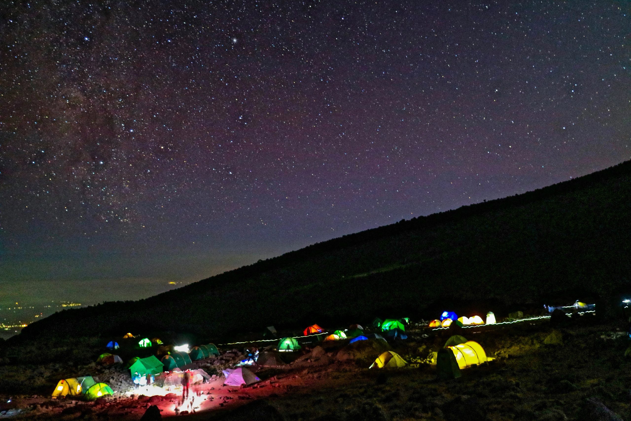 Climbing Mt. Kilimanjaro