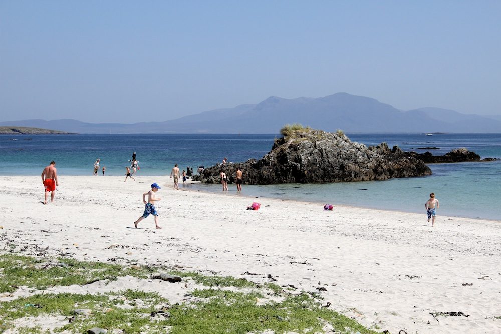 White beaches on Inishbofin
