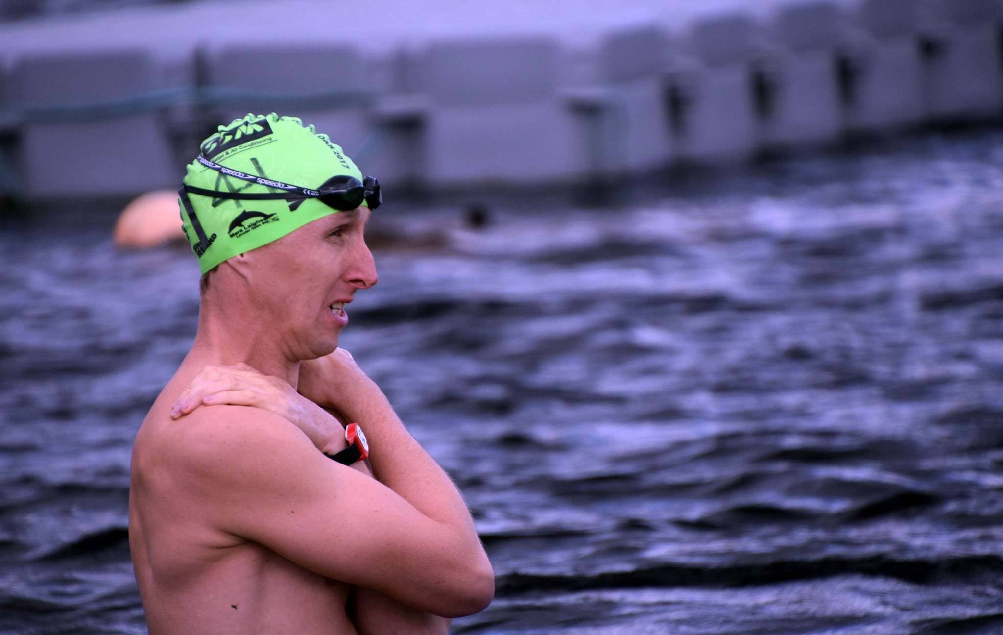 Open water swimming races