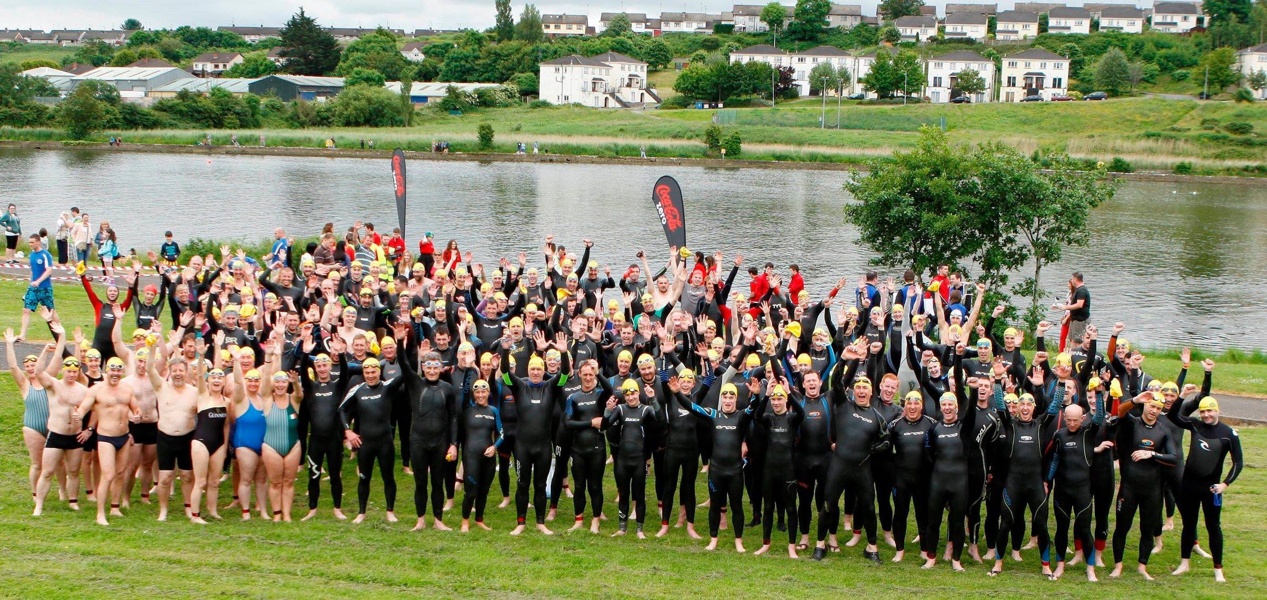 Open water swimming events