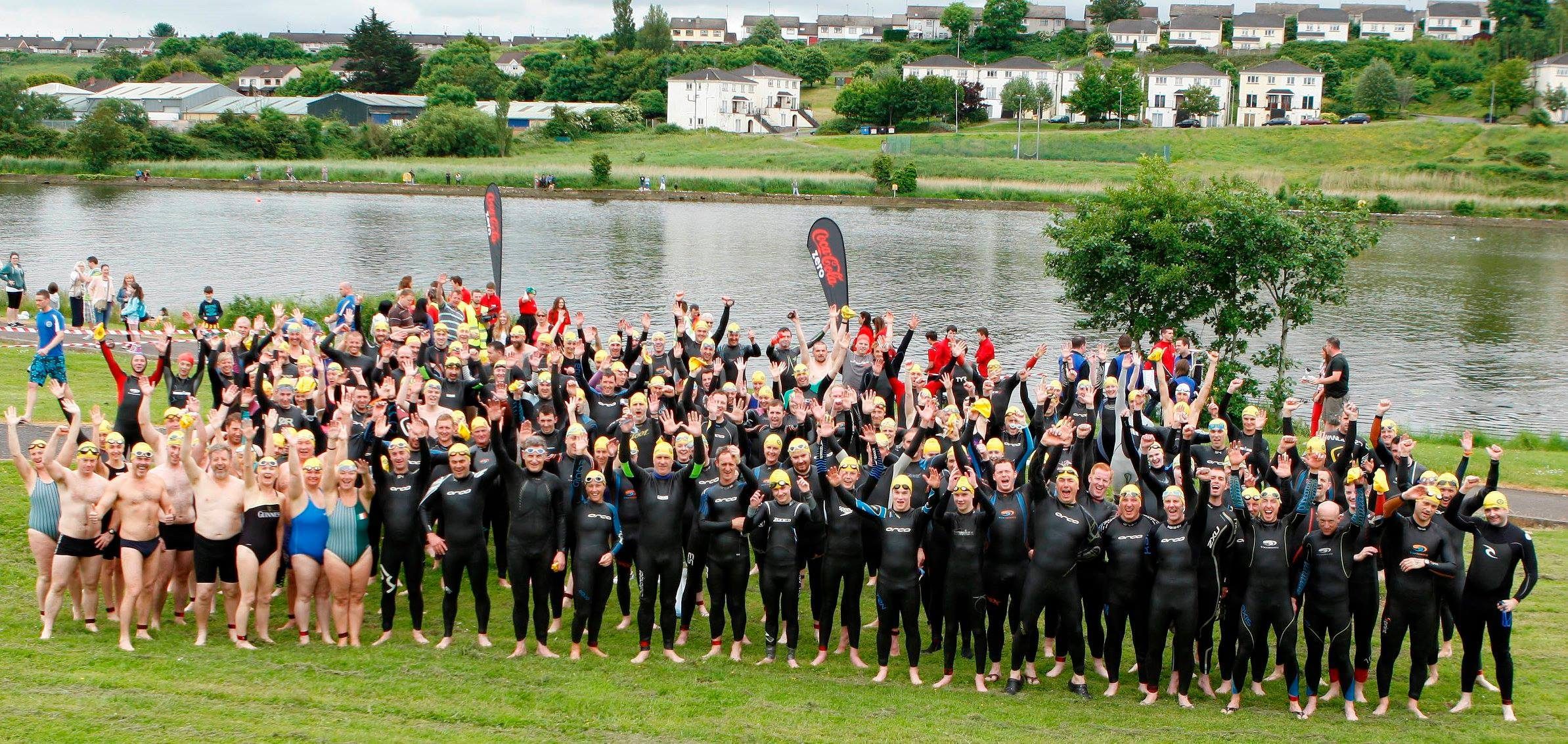Open water swimming events