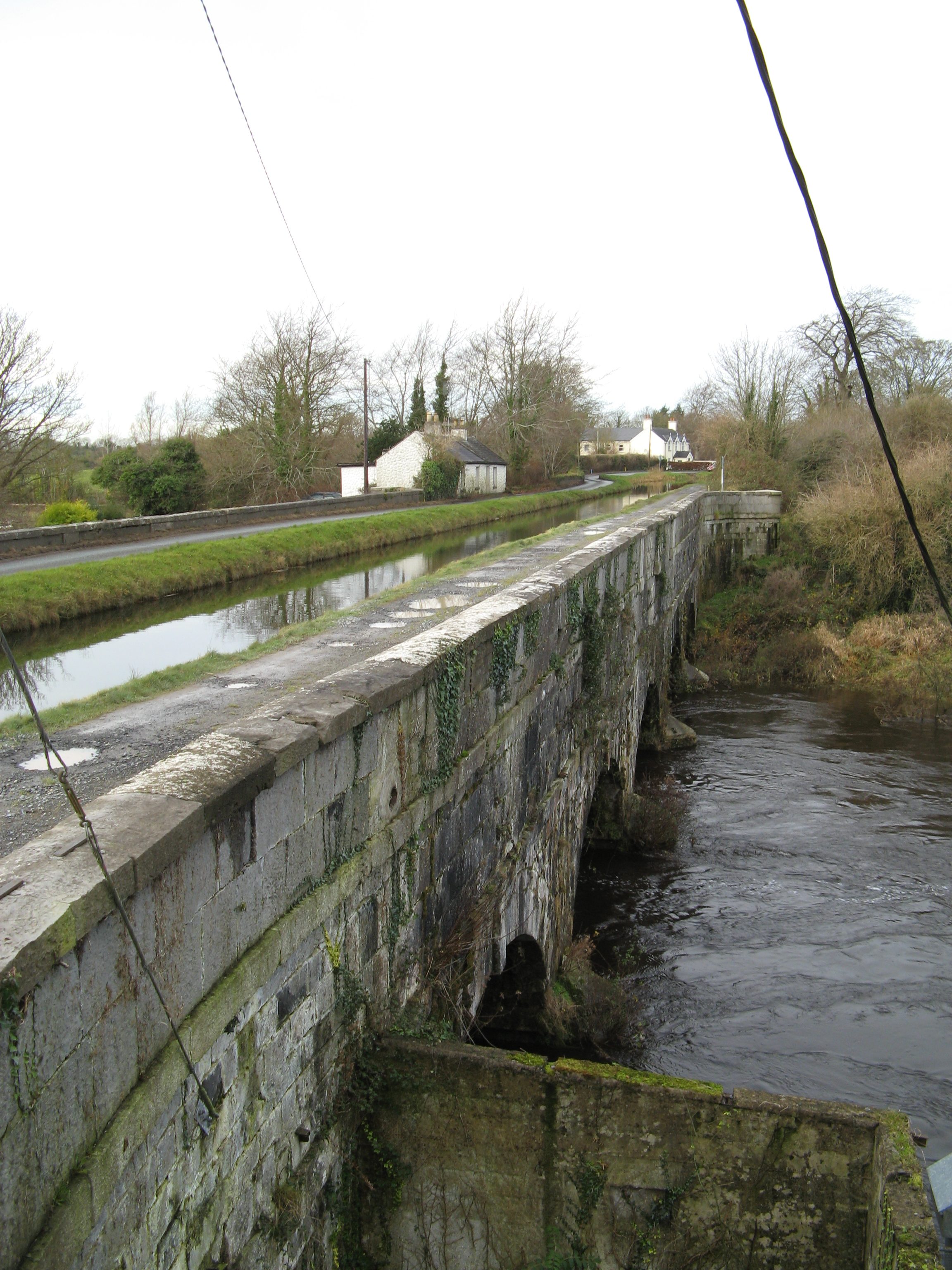 grand canal crosses the liffey