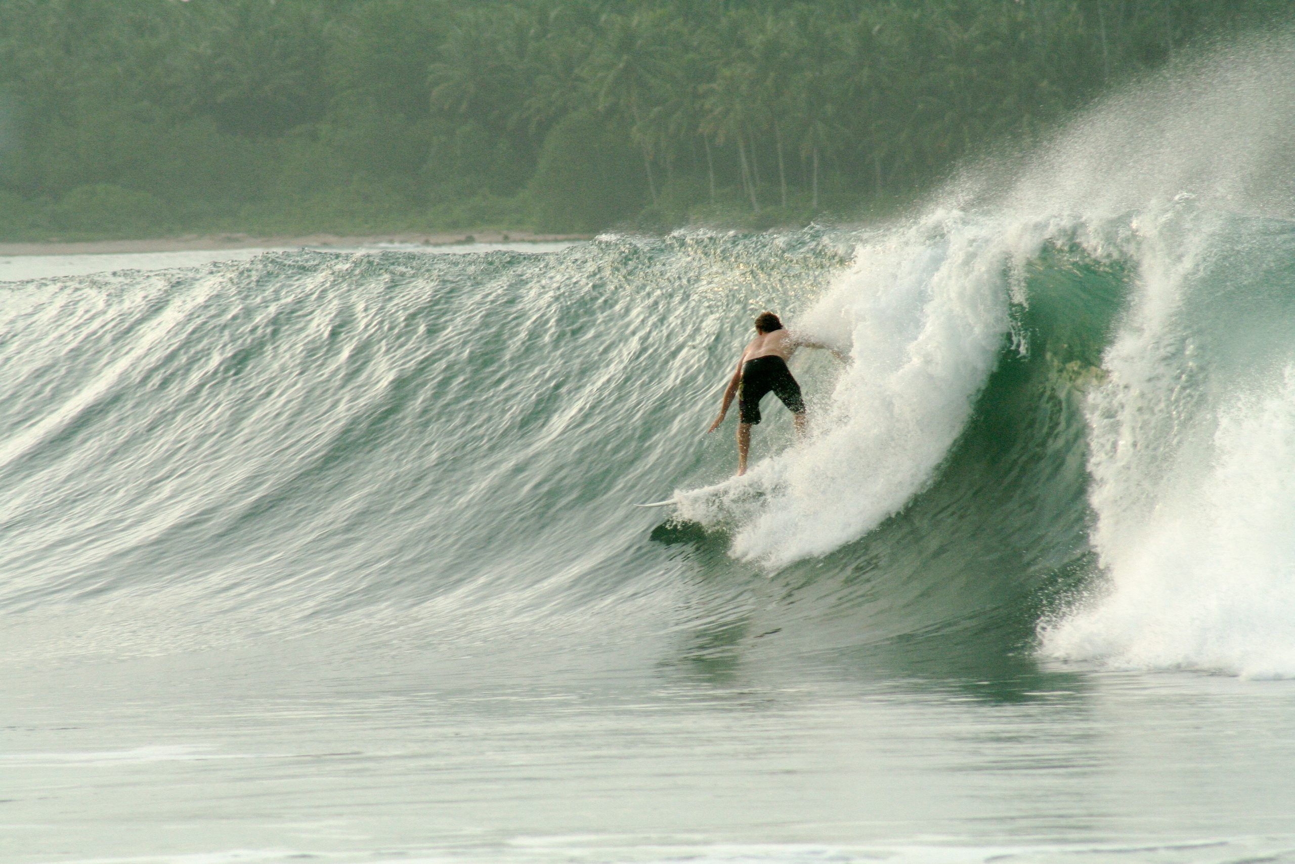 Surfing in Nias Indonesia