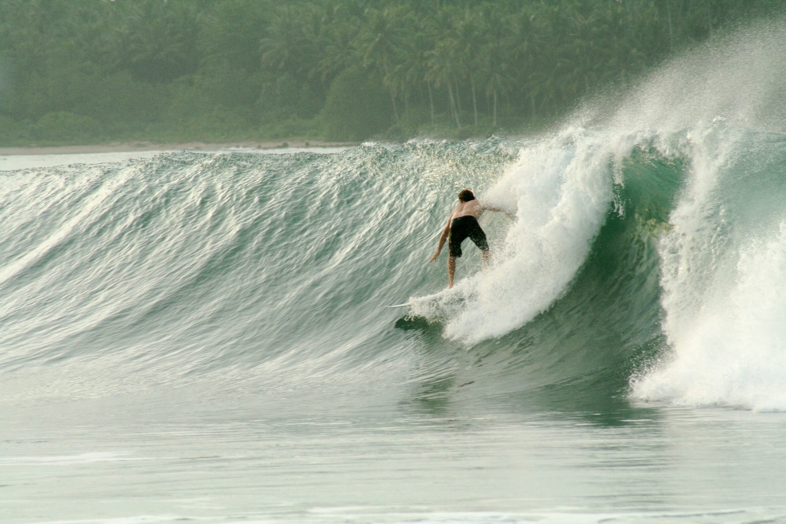 Surfing in Nias Indonesia