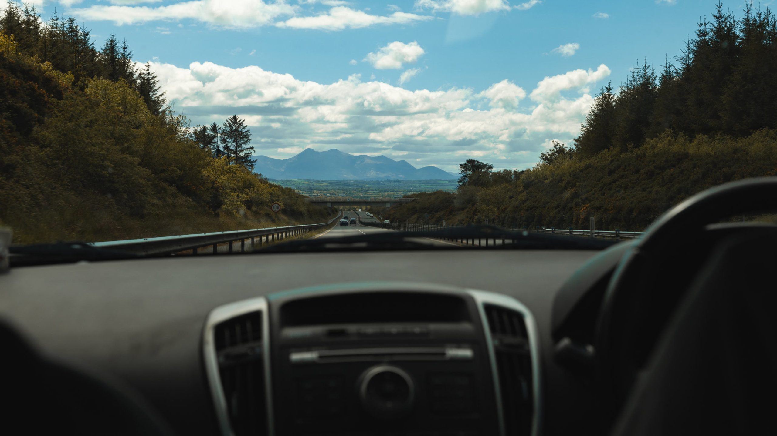 The road into Killarney