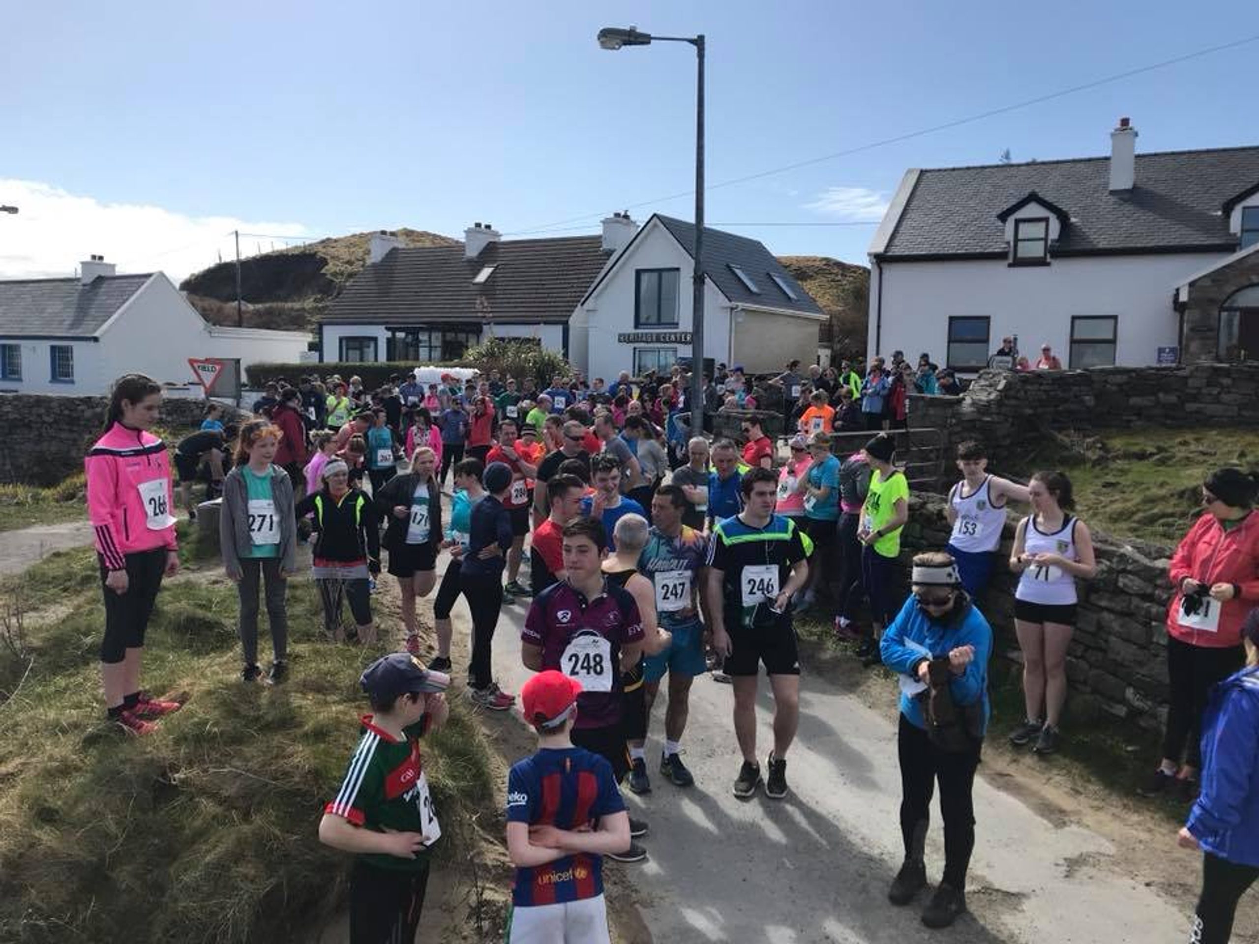 Road running races in ireland