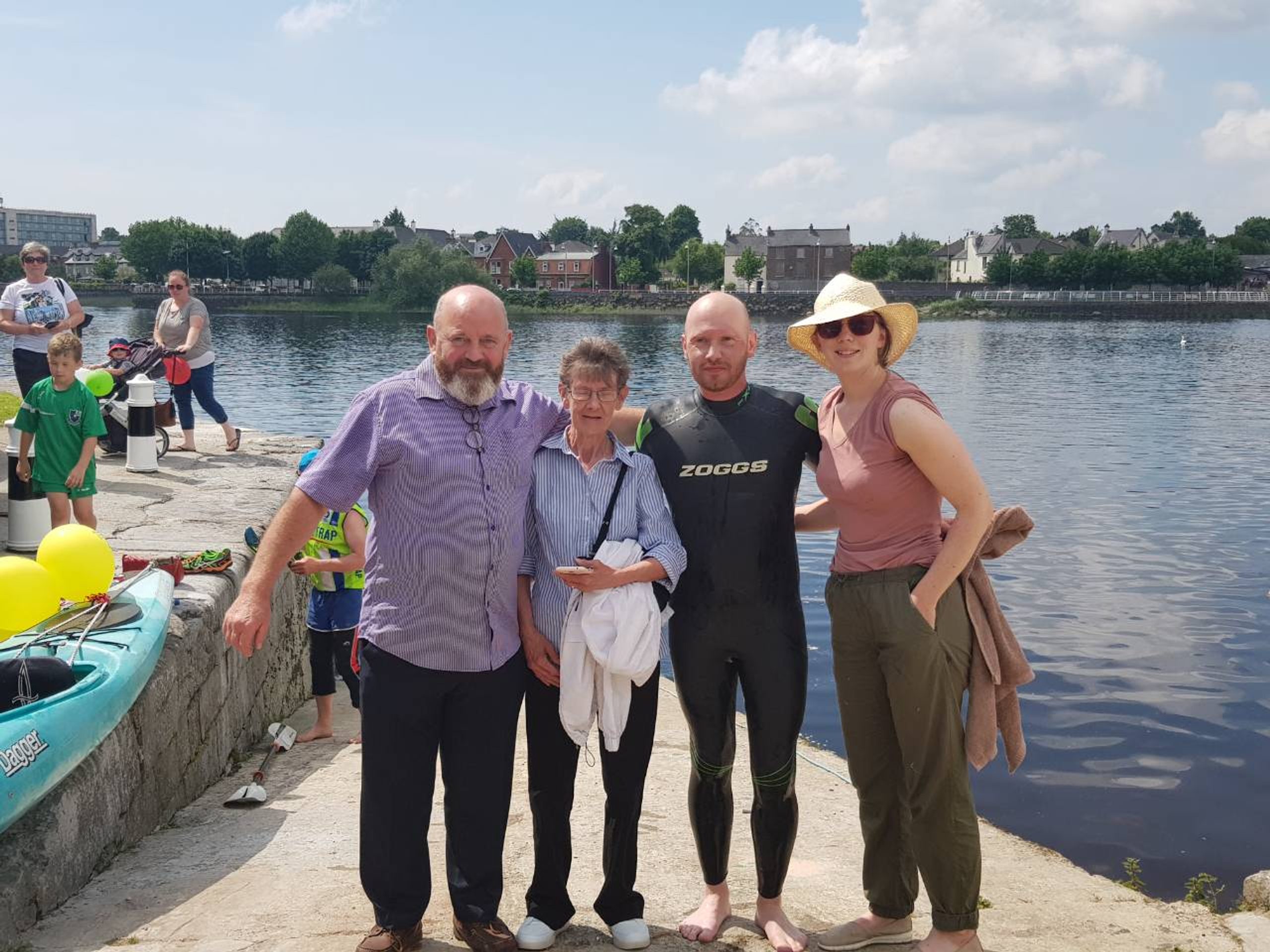 Paddy McDonnell Swimming the Shannon