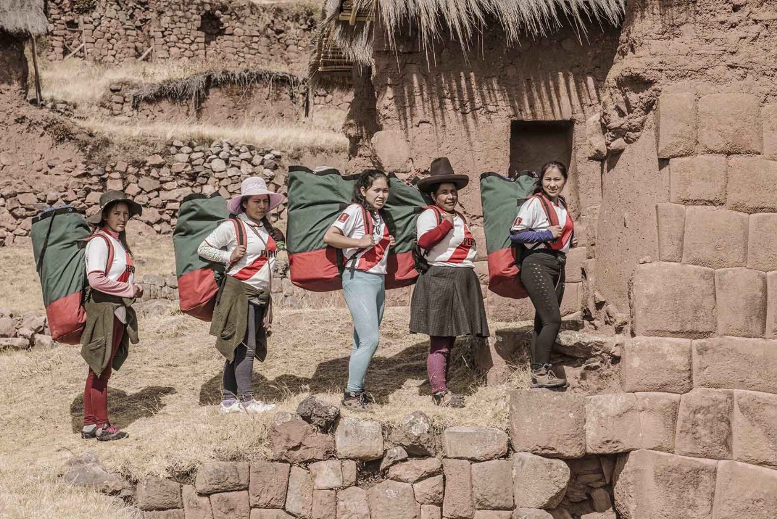 First Female Porters Inca Trail