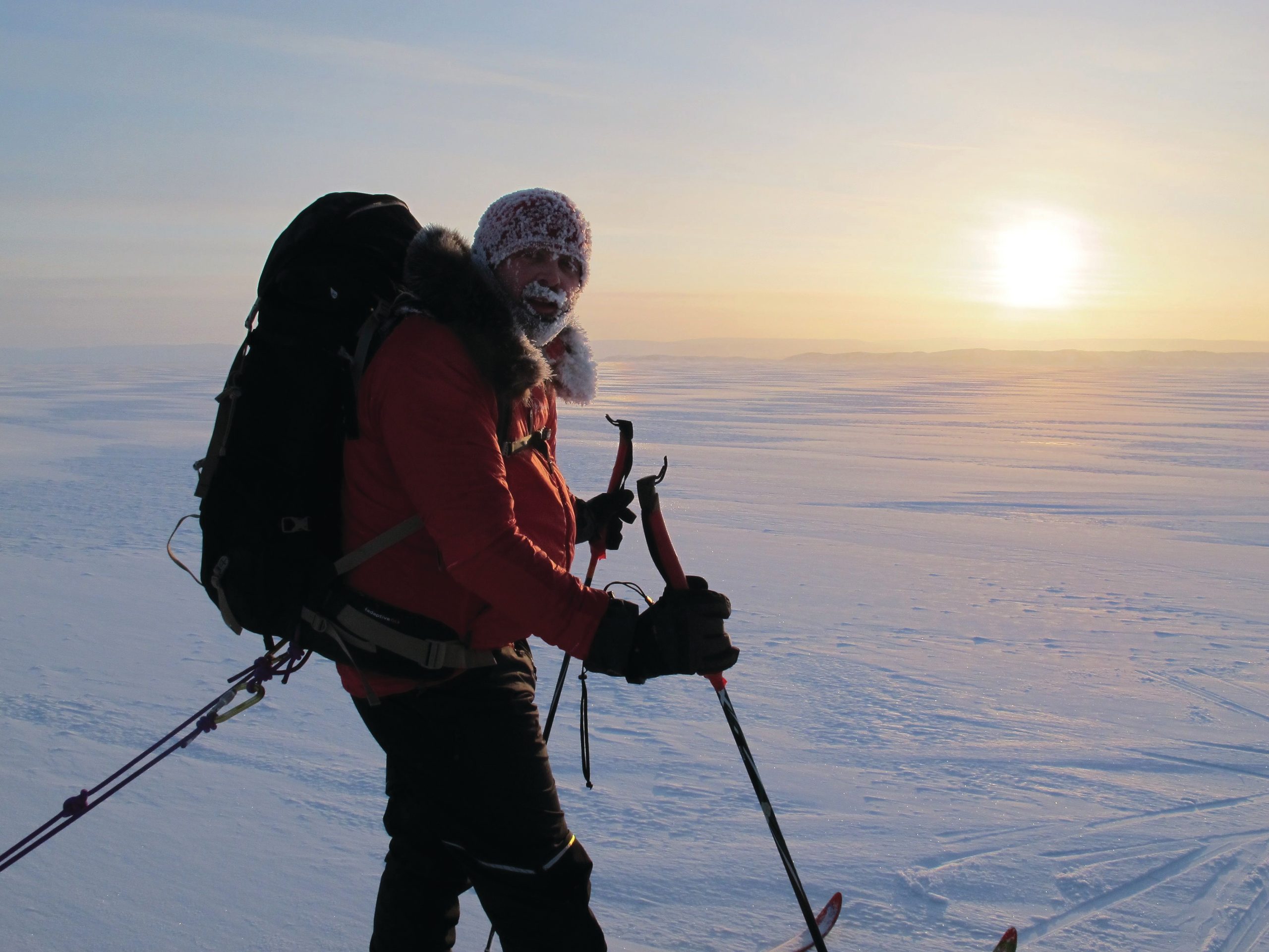 Sunset North Pole 