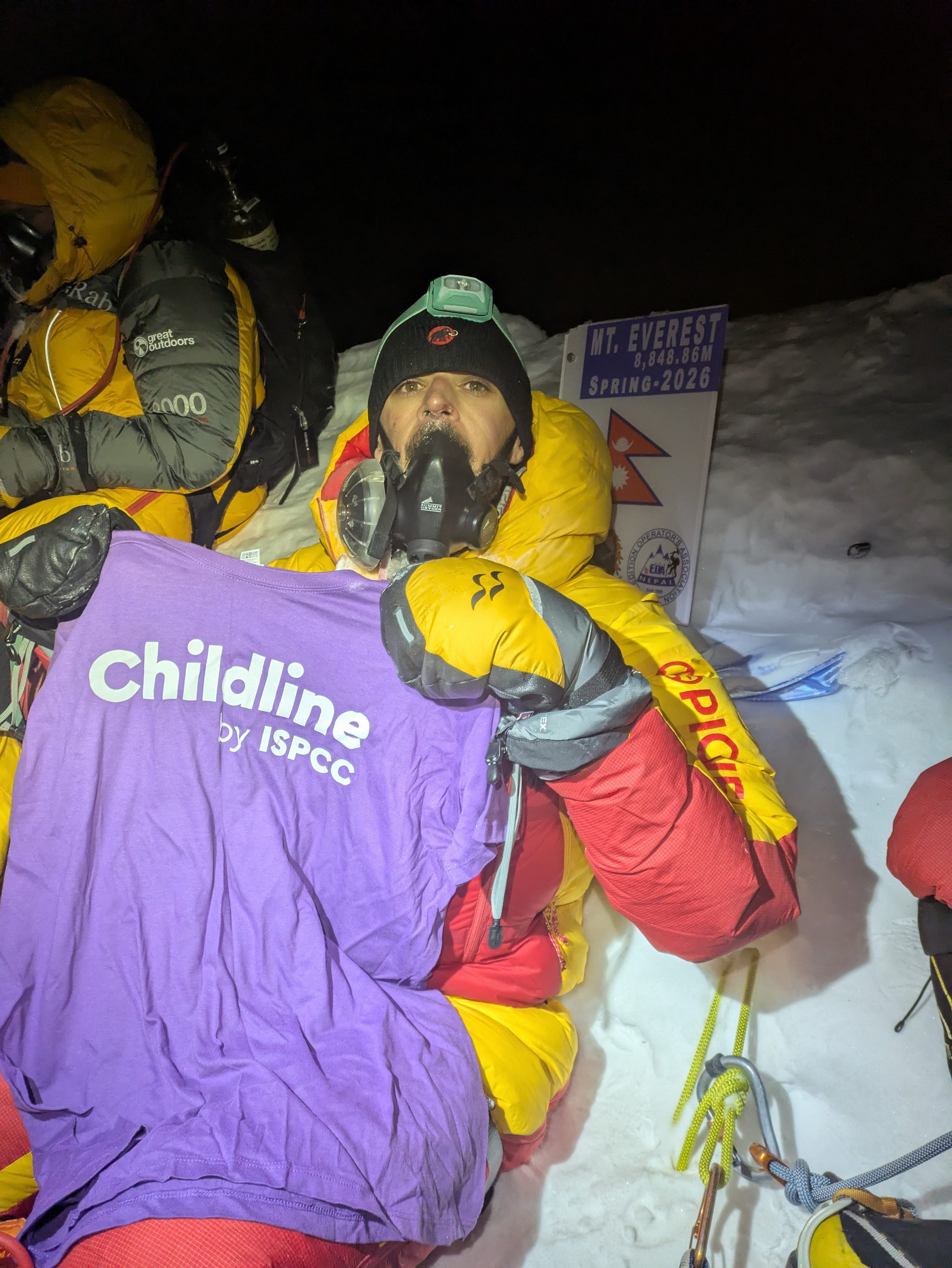 Summit success on Mount Everest