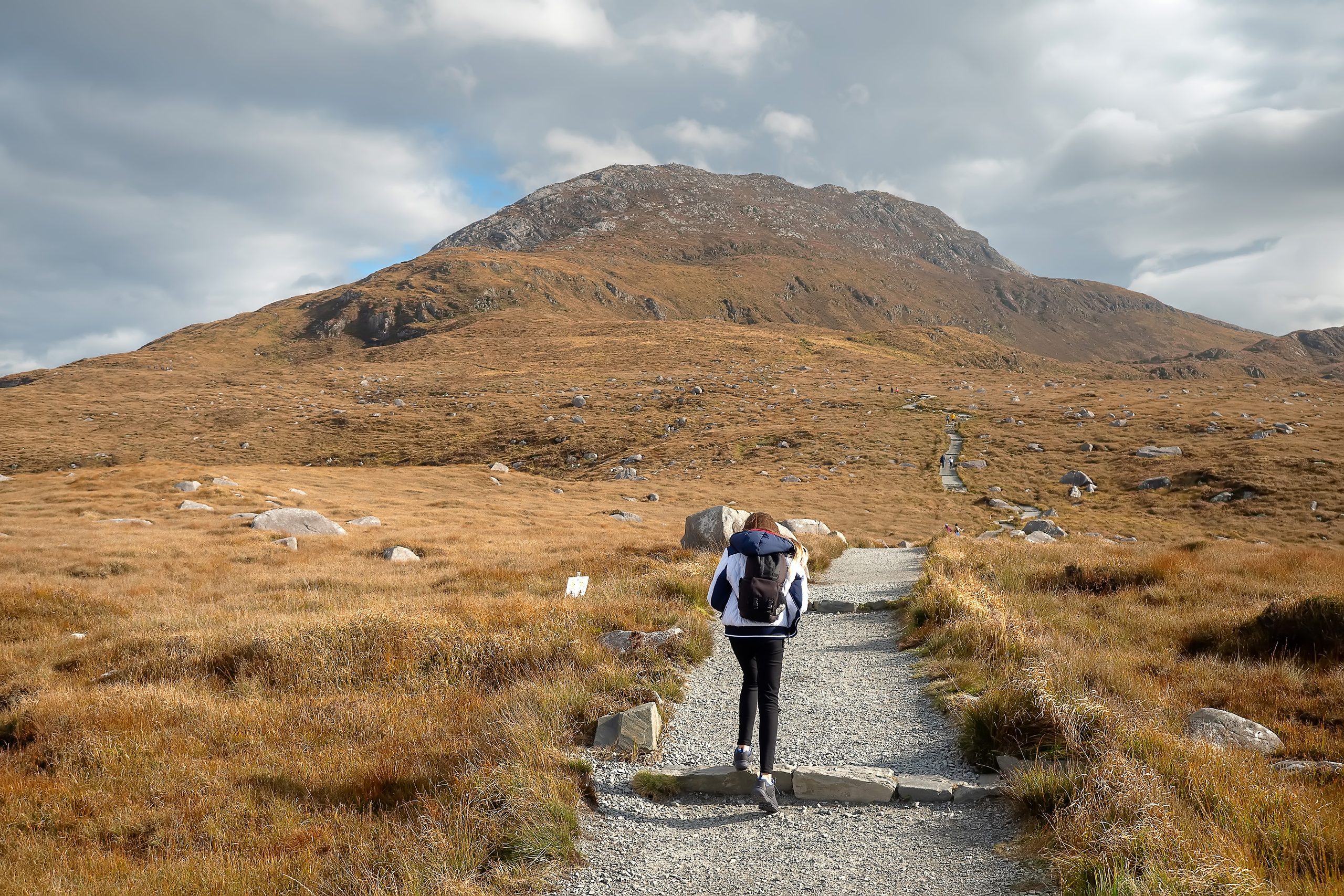 The lower path of Diamond Hill