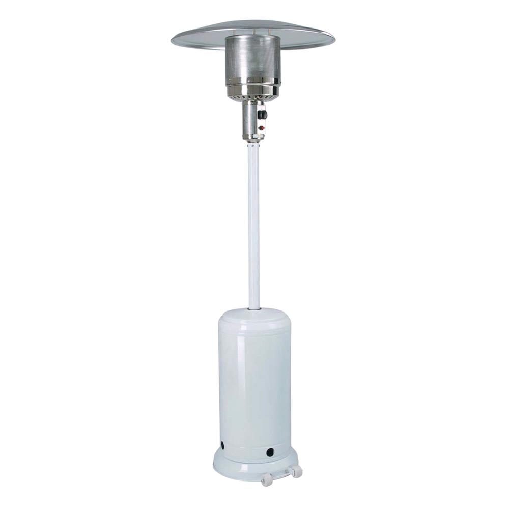 Micks Garage - Etna Gas Heating Lamp ETNA WHITE Heating Umbrella for PB LPG Gas