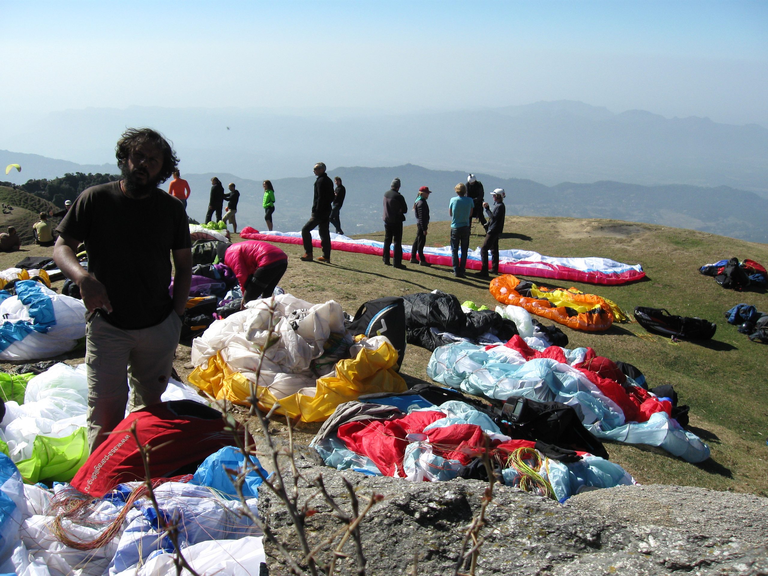 Preparing our kit on Bir Billing