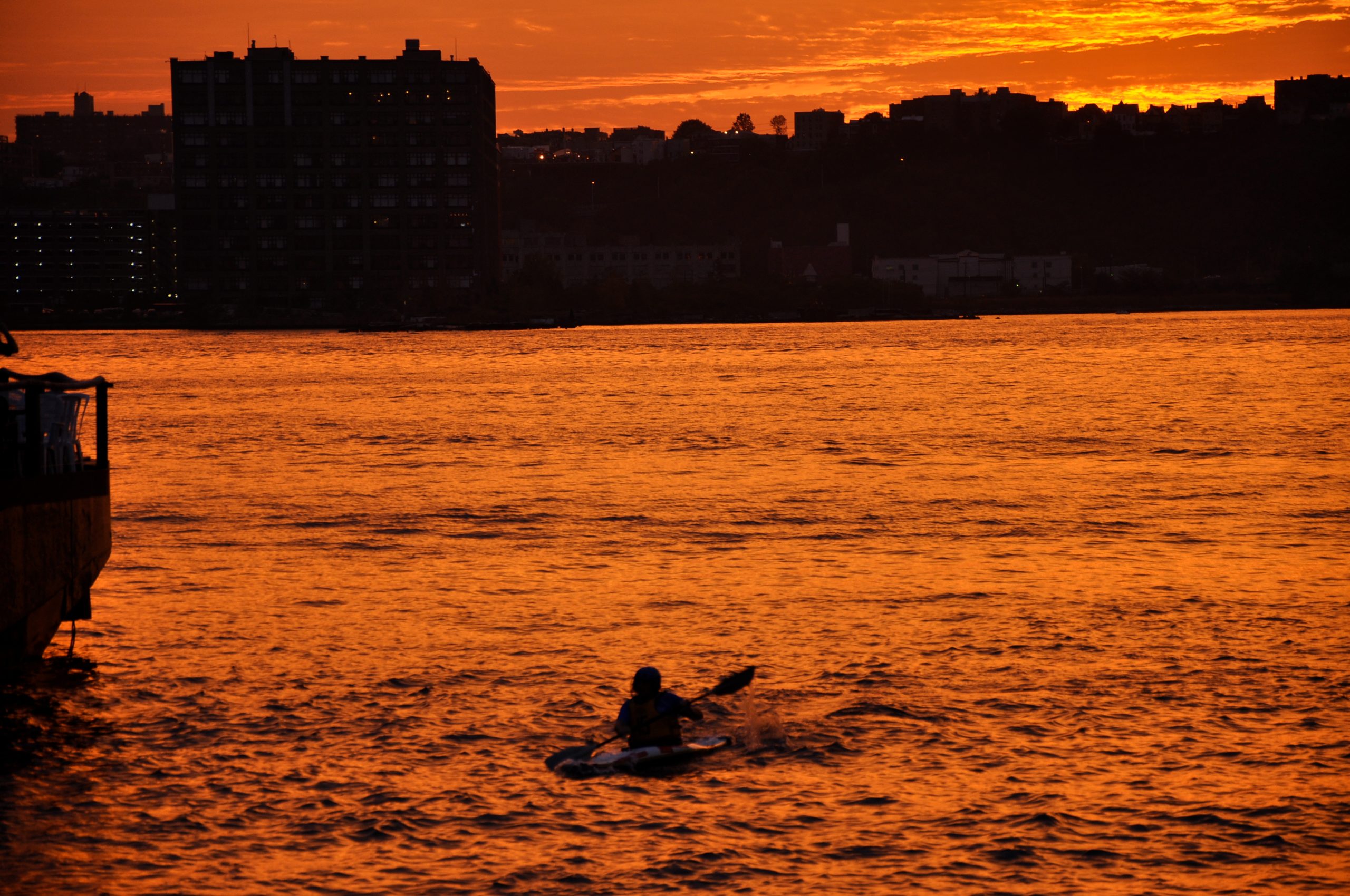 Kayaking in Manhattan