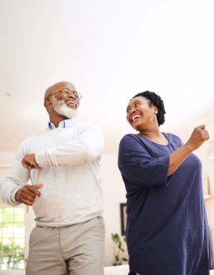 dancing with you makes me happy