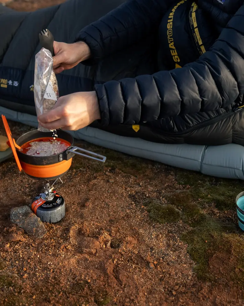 Sea to summit gear in use