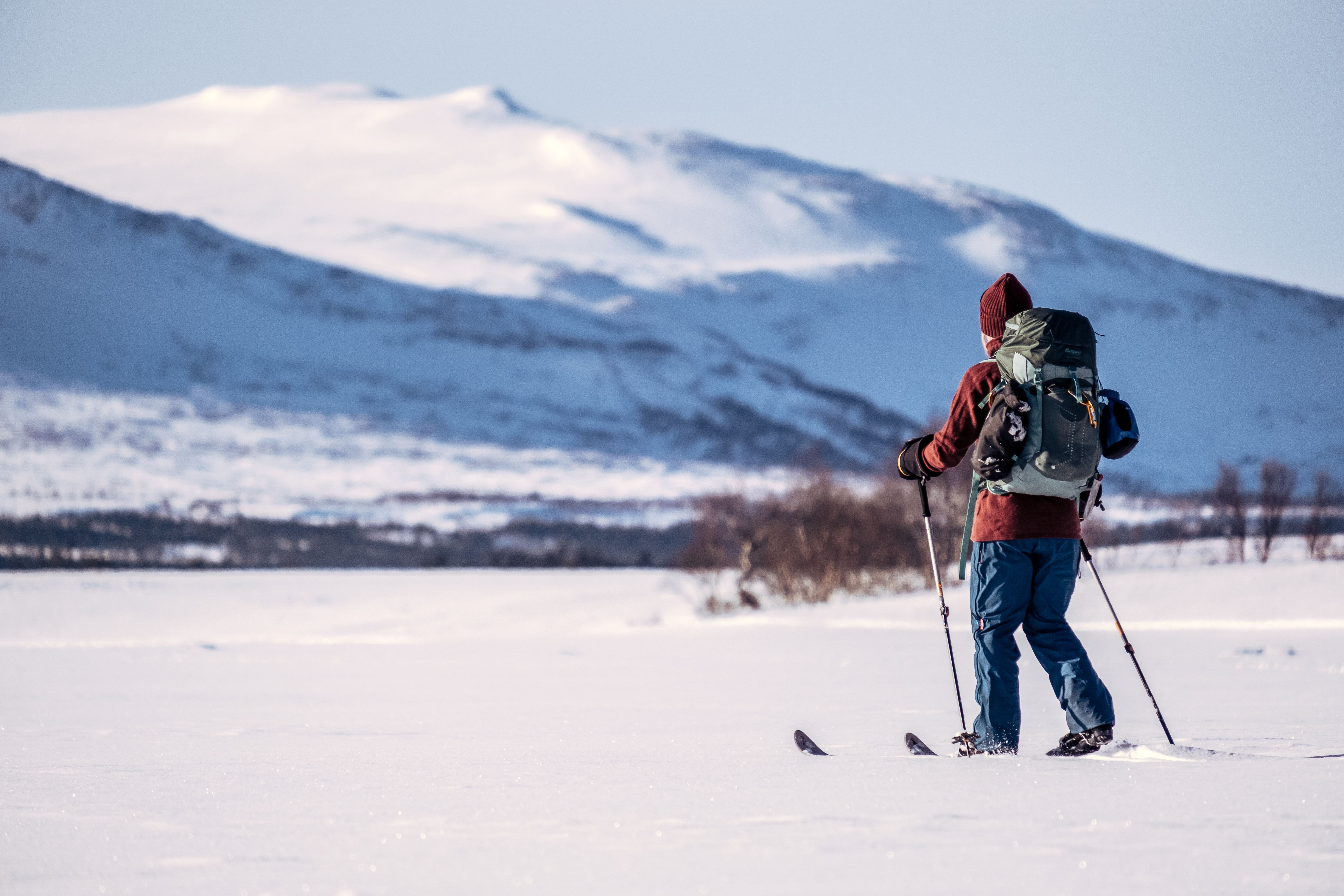 BackCountry Skiing in the swedish mountains