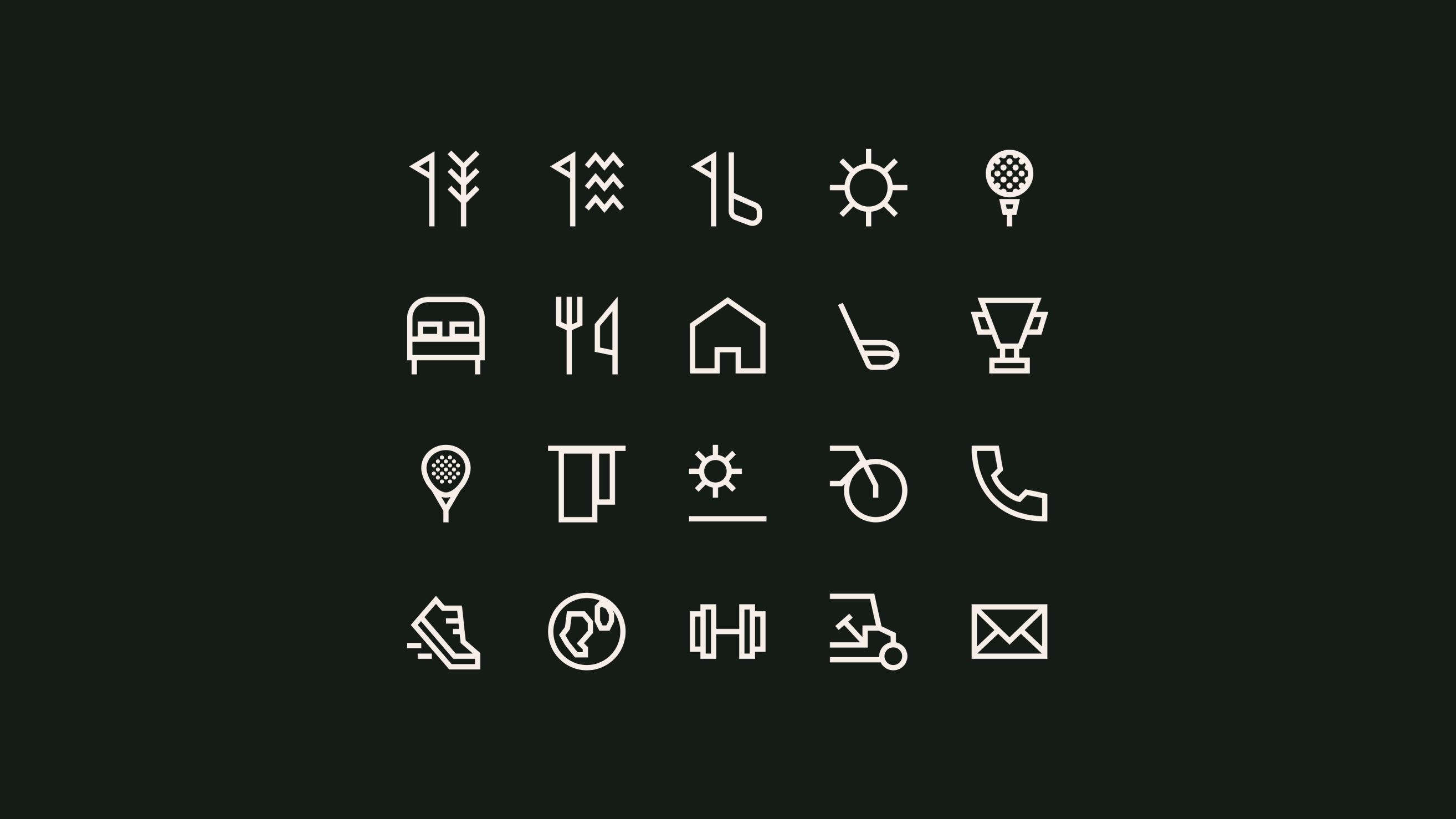 Exempel på olika symboler.