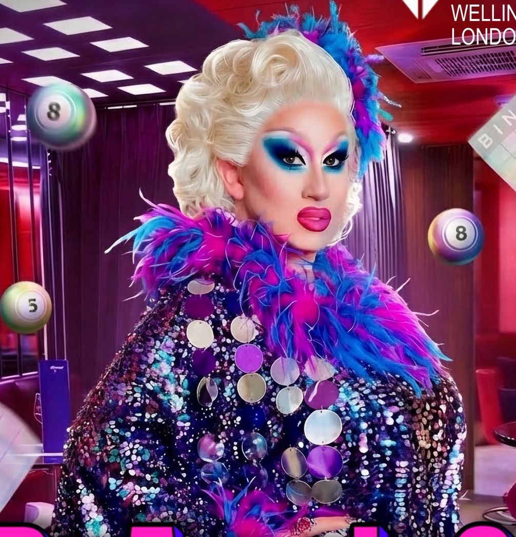 Candy Heal's Drag Bingo with bottomless Prosecco & Pizza